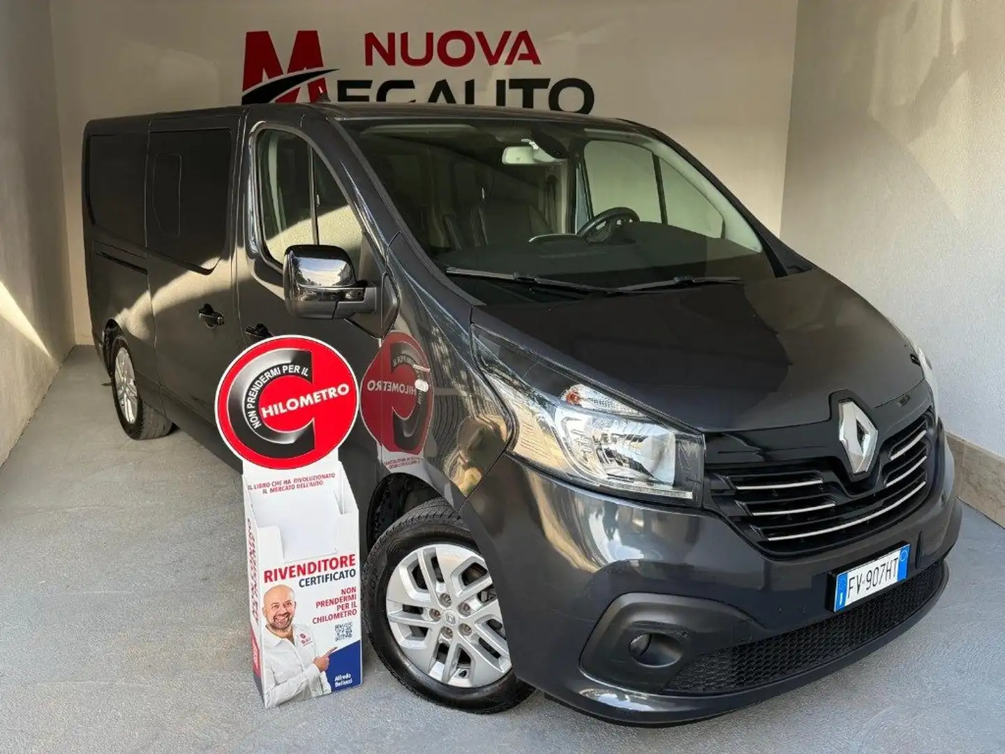 Renault Trafic T27 1.6 dCi 125CV S&S PC-TN Furgone Blu/Azzurro - 1