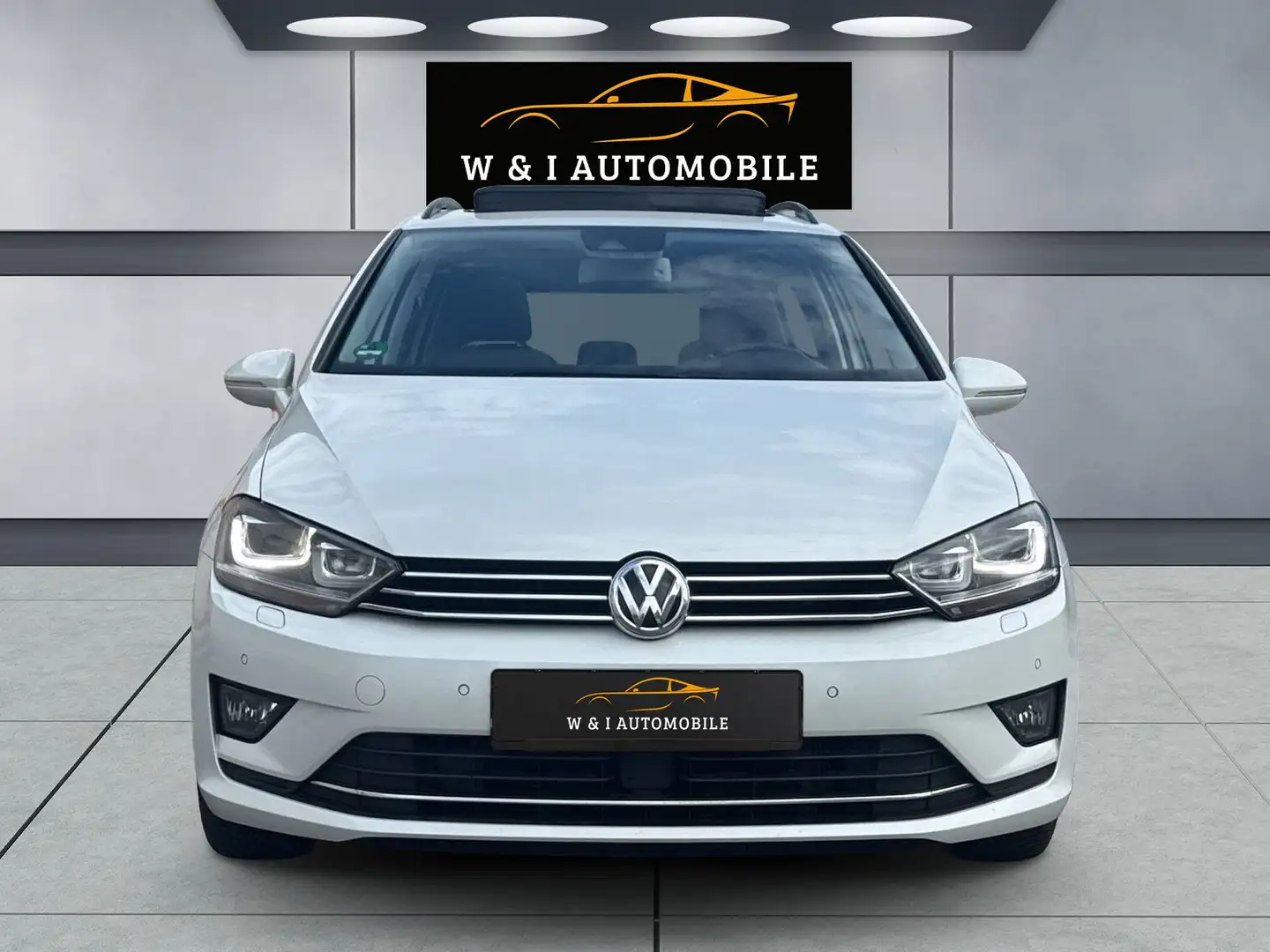 Volkswagen Golf Sportsvan Highline *VOLL*PANO*MASSAGESITZE*ALCANTARA*ACC* Biały - 2