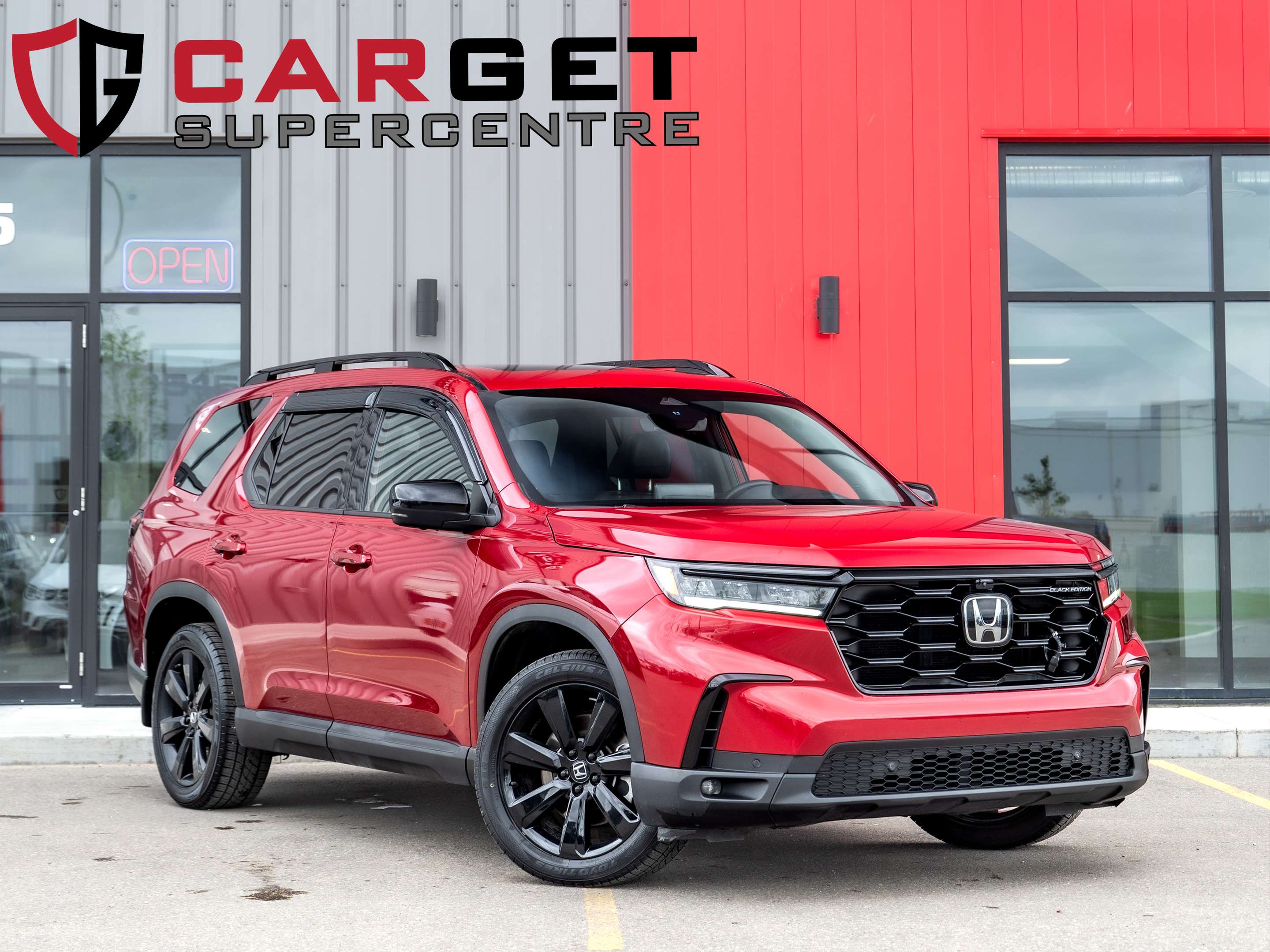 Red 2024 Honda Pilot SUV / Crossover All-Wheel Drive Automatic