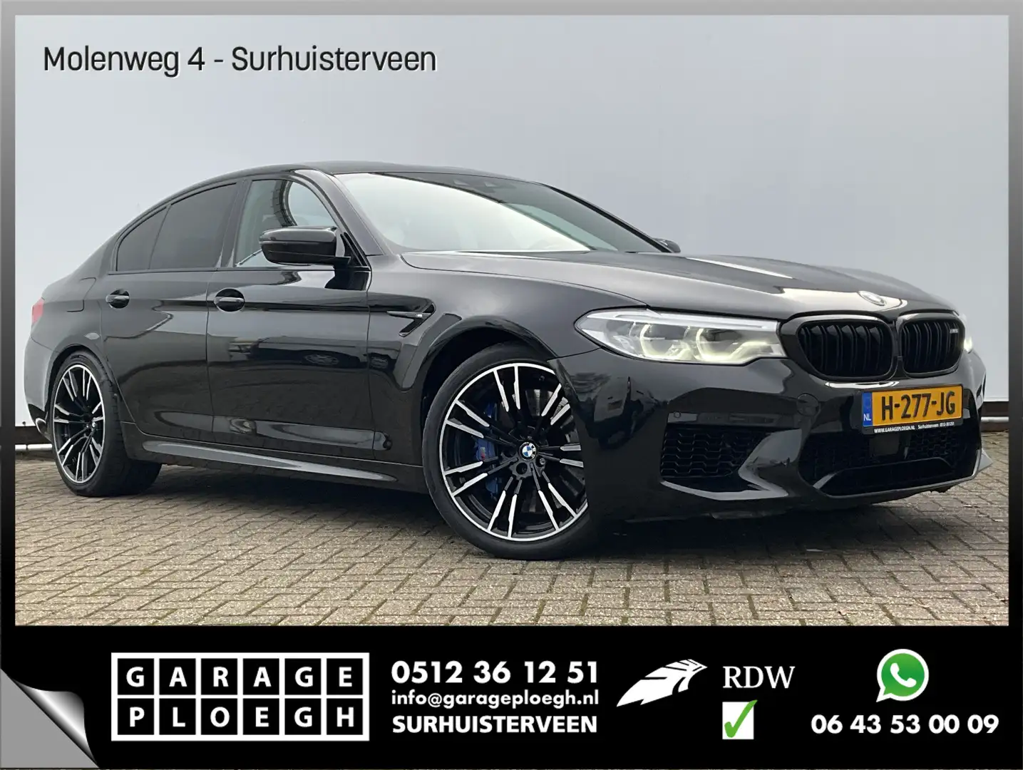 BMW M5 5-serie 600pk Carbon Bowers&Wilkins Driving Assist Zwart - 1