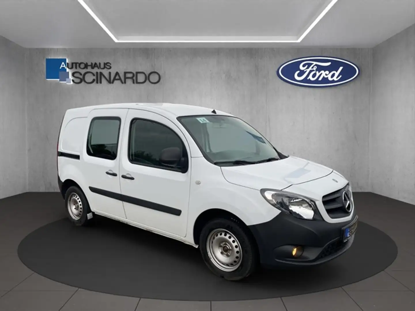 Mercedes-Benz Citan CDI Lang *NAVI*AHK*TEMPOMAT*PDC*KLIMA*SZH* Blanc - 2