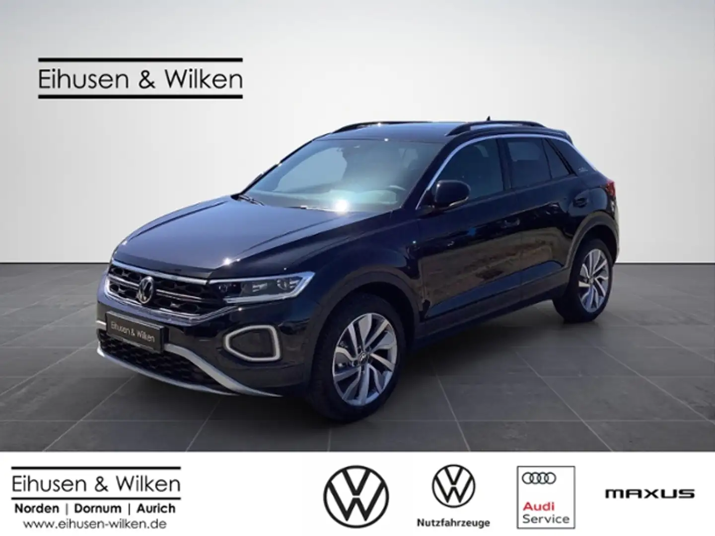 Volkswagen T-Roc 1.5+TSI+DSG+GOAL+KEYLESS+AHK+LED+ Schwarz - 1