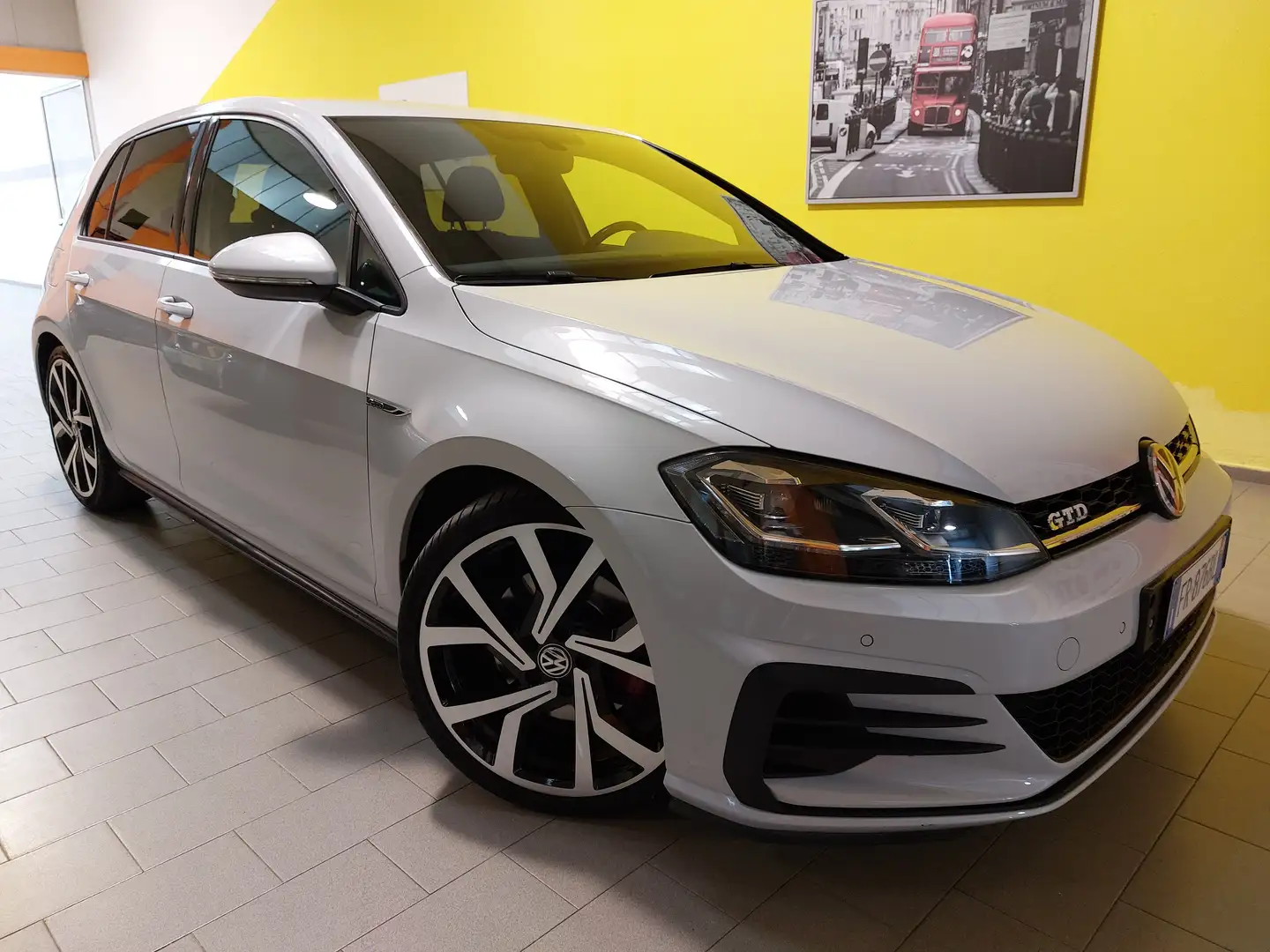 Volkswagen Golf GOLF 2.0 GTD 184CV DSG -CERCHI 19"-VIRTUAL COCKPIT Bianco - 1