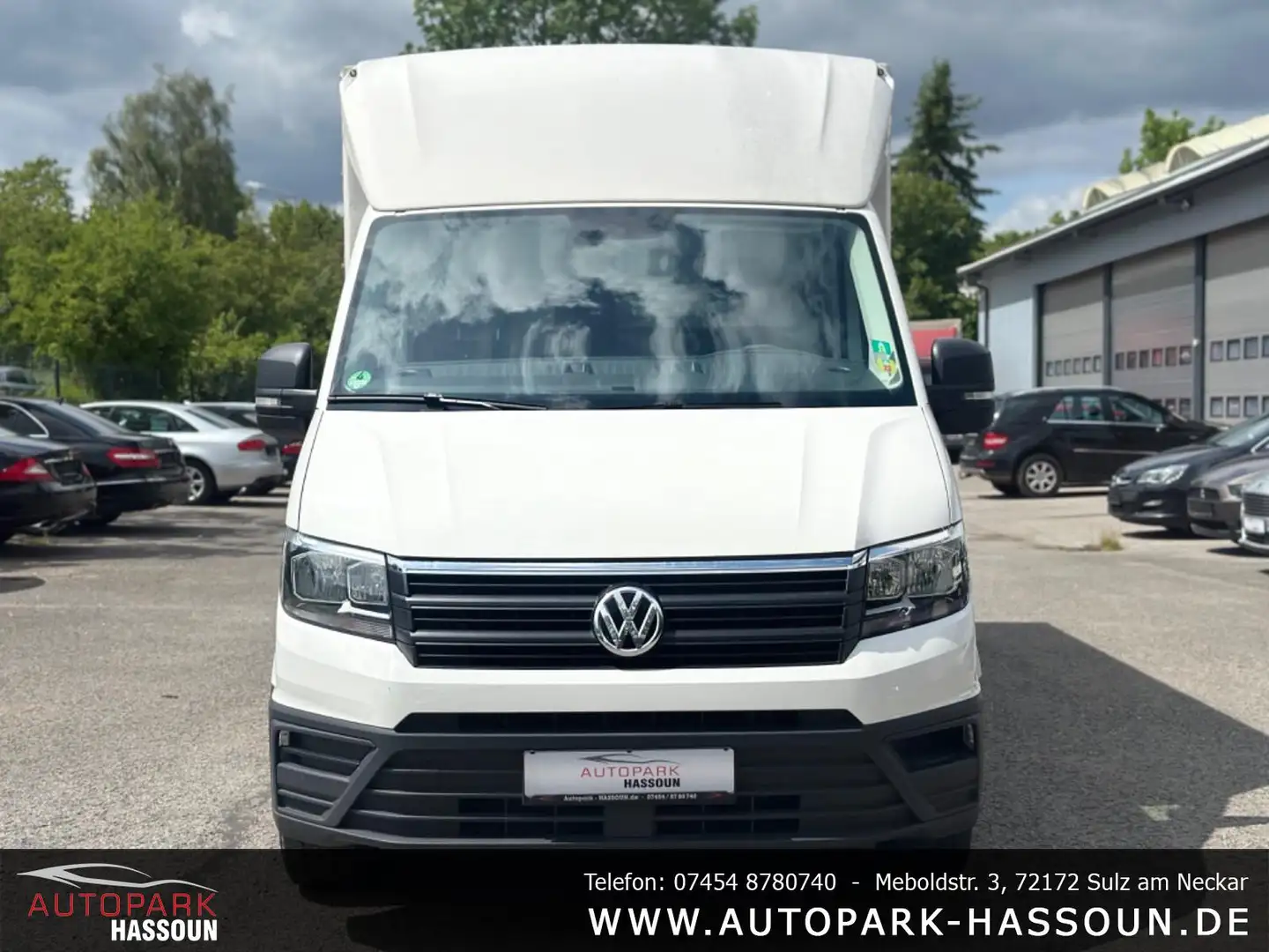 Volkswagen Crafter Pritsche/Plane 35 lang RWD TÜV 10/25 Klima 3-Sitz. Weiß - 2