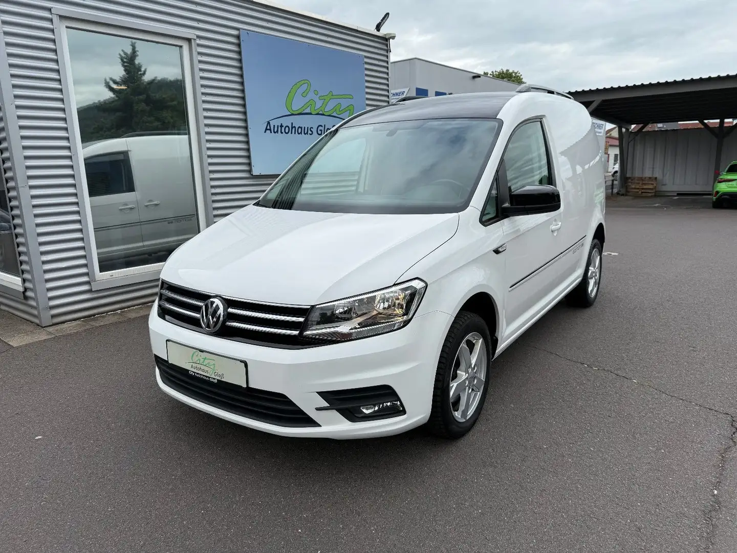 Volkswagen Caddy Kasten Edition 35 BMT+Shz+Navi+Klima Blanc - 1