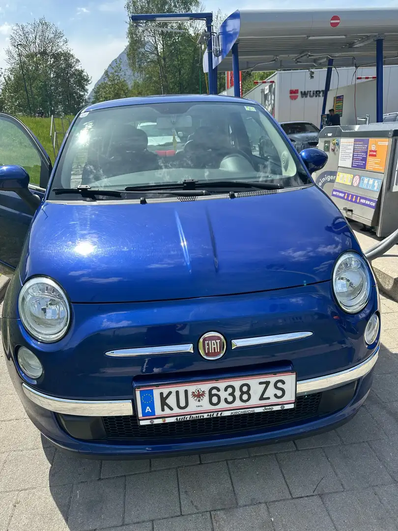 Fiat 500 1.2 Pop Blau - 1