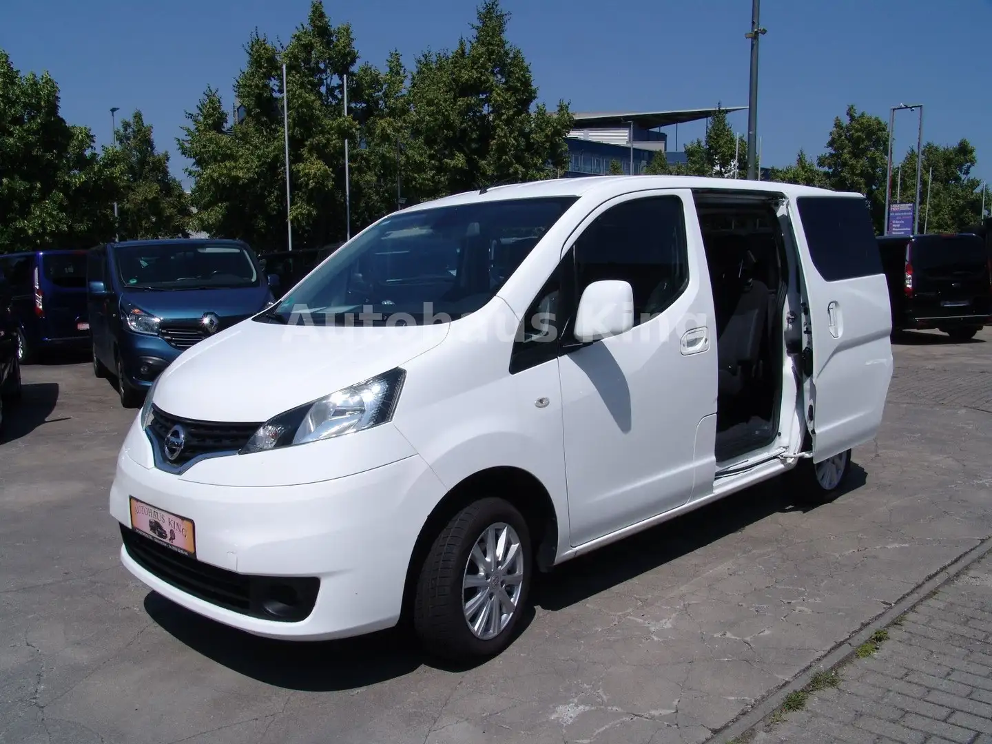 Nissan NV200 / Evalia Tekna- 7Sit/NAVI/Benzin/Kamera Weiß - 2