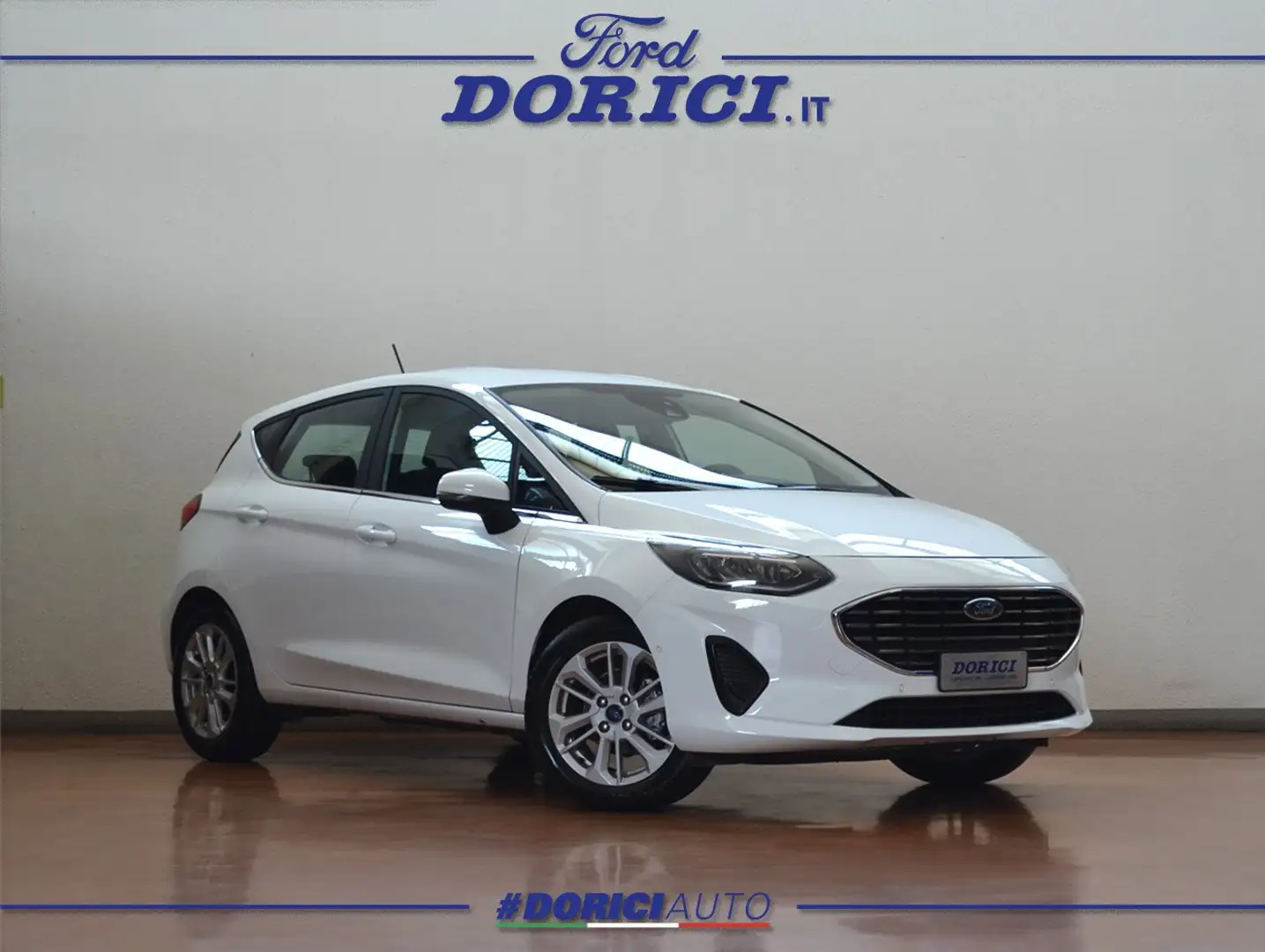Ford Fiesta 1.1 Titanium 75cv Blanc - 1