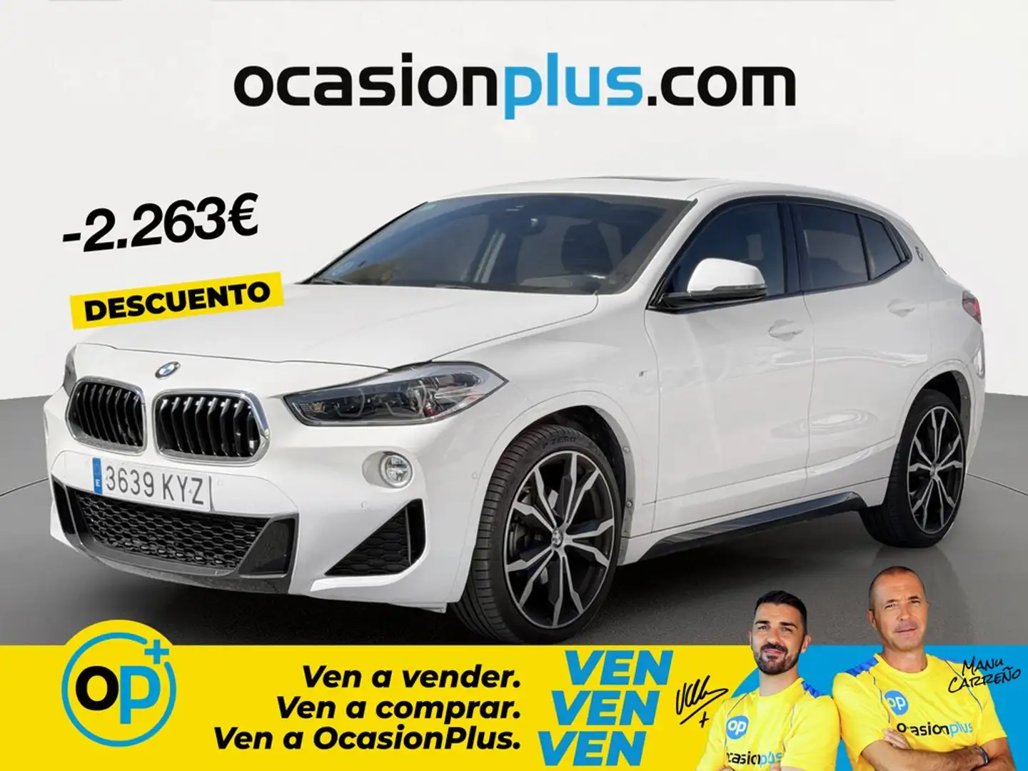 BMW X2 sDrive 18dA Blanco - 1