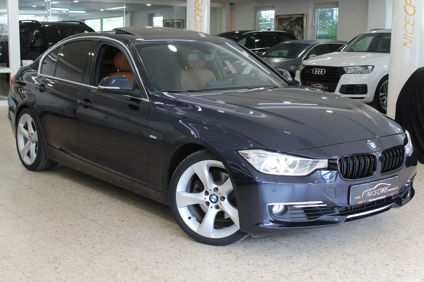 BMW 328 i"LUXURY"Braun Leder"Deutsches Fahrzeug"VOLL Azul - 1