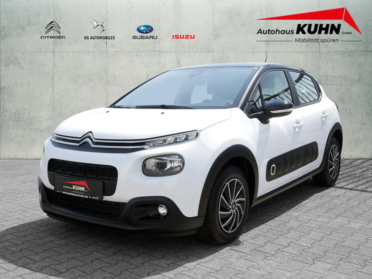 Citroen C3 PureTech 110 S&S EAT6 Shine KLIMA PDC SHZ Biały - 1