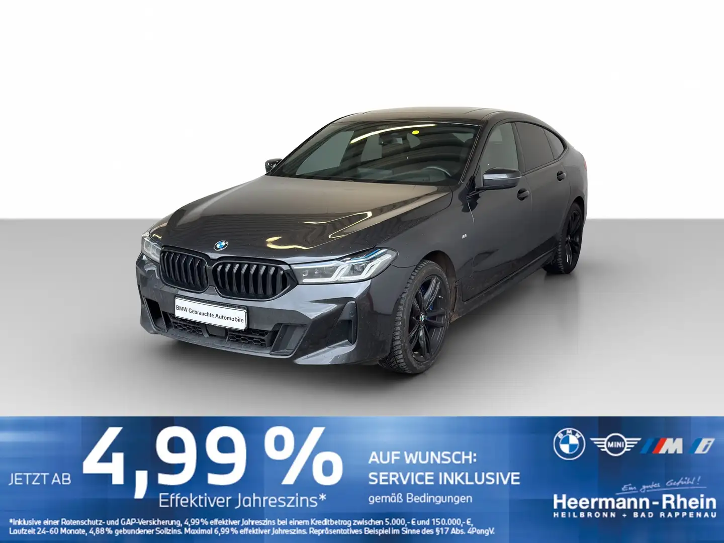 BMW 640 iA xDrive Gran Turismo M Sport NaviPro.Standh Grau - 2