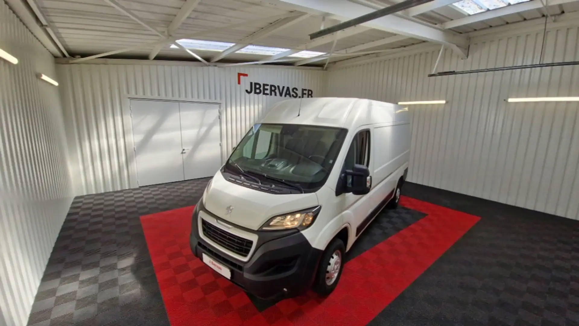 Peugeot Boxer BlueHDi 140 S&amp;S ASPHALT 333 L2H2 Blanc - 1