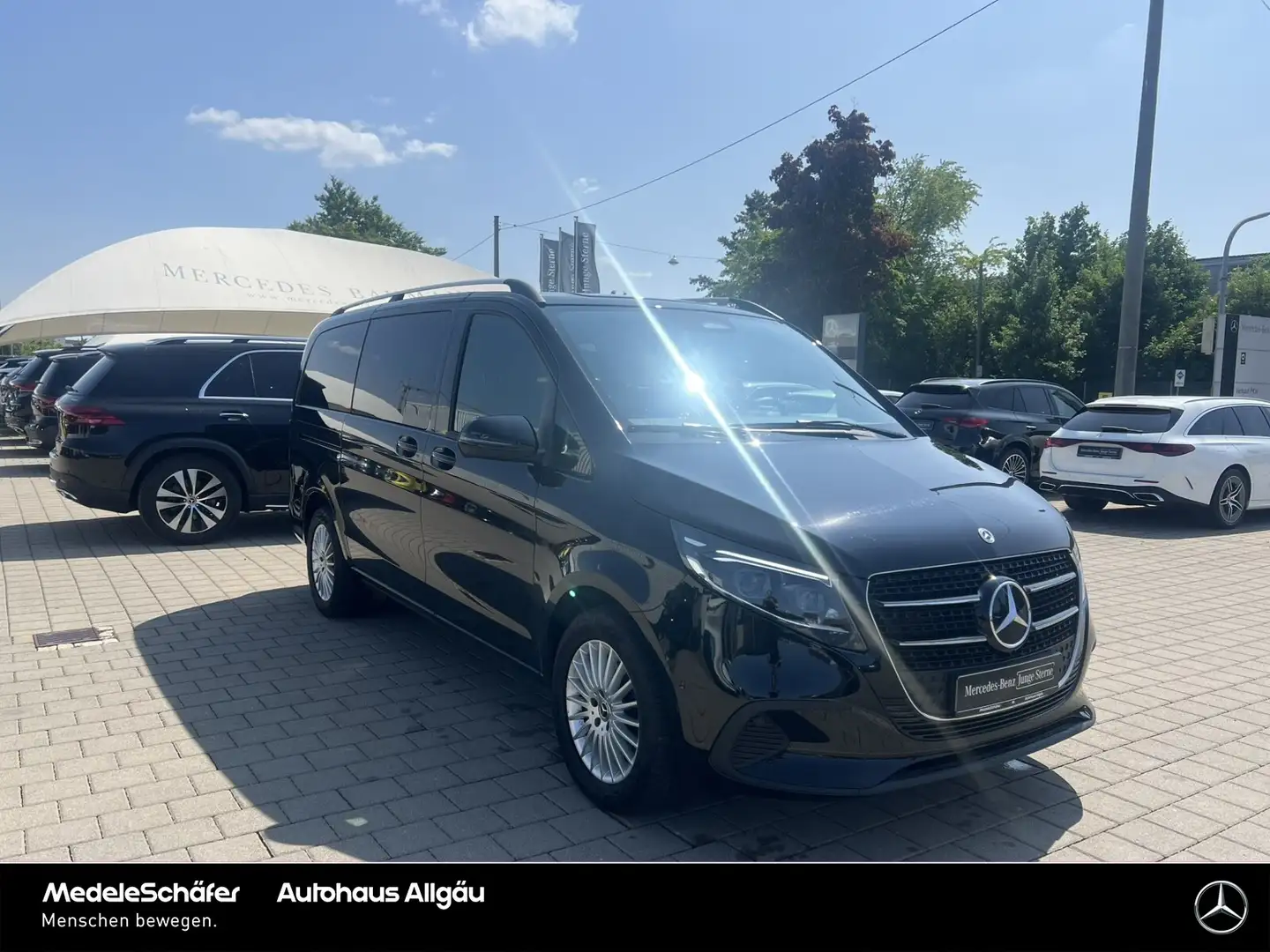 Mercedes-Benz V 300 V 300 d 4MATIC STYLE LIEGE EL TÜREN NEUES MODELL Noir - 2