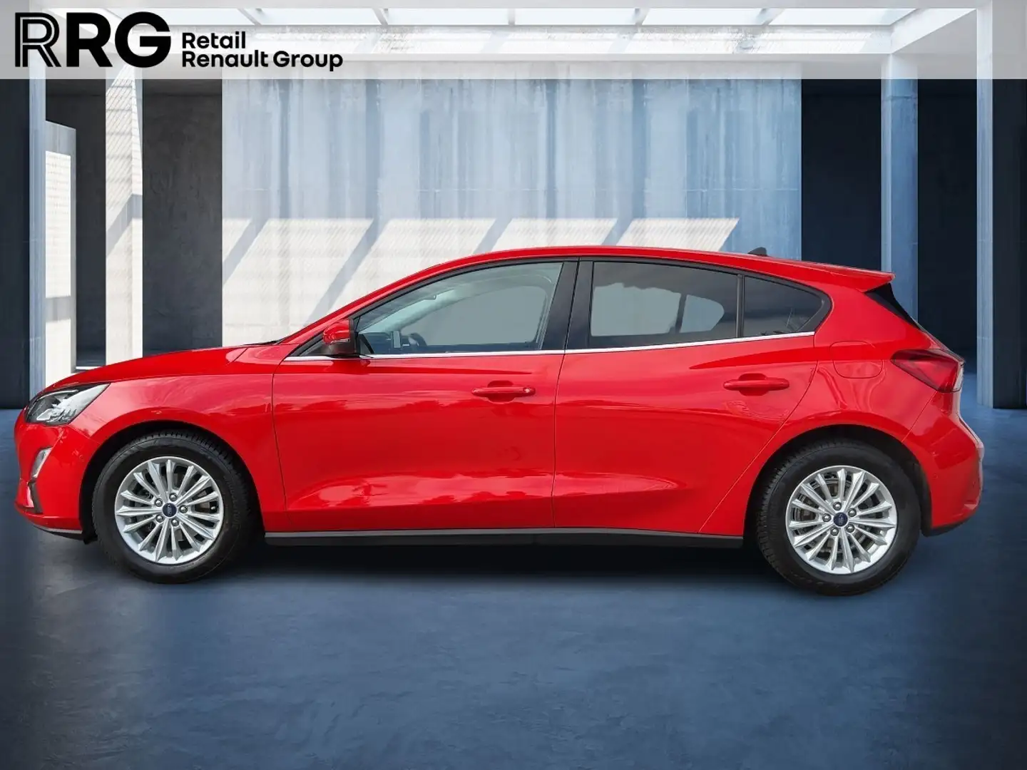 Ford Focus 1.0 EcoBoost Titanium X Start/Stopp Rot - 2