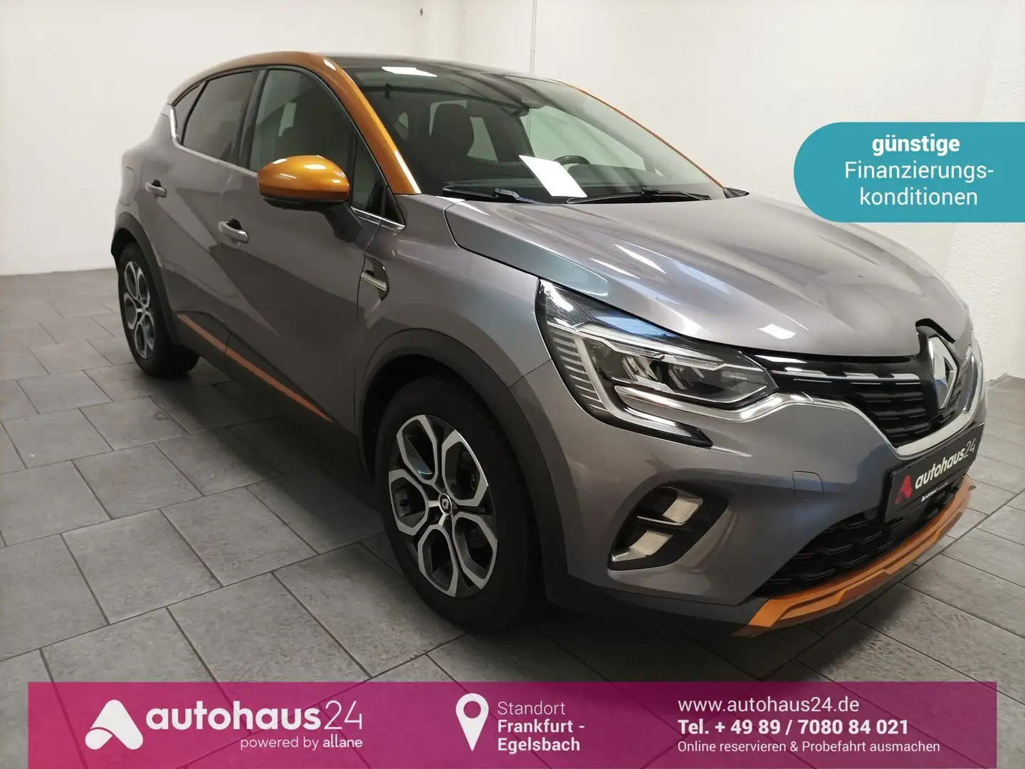 Renault Captur II 1.0 TCe Navi|Schiebedach|Sitzhzg. Orange - 1
