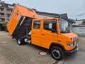Mercedes-Benz Vario 613 Bluetec*Kipper*Automatik*Ladekran* Orange - thumbnail 2