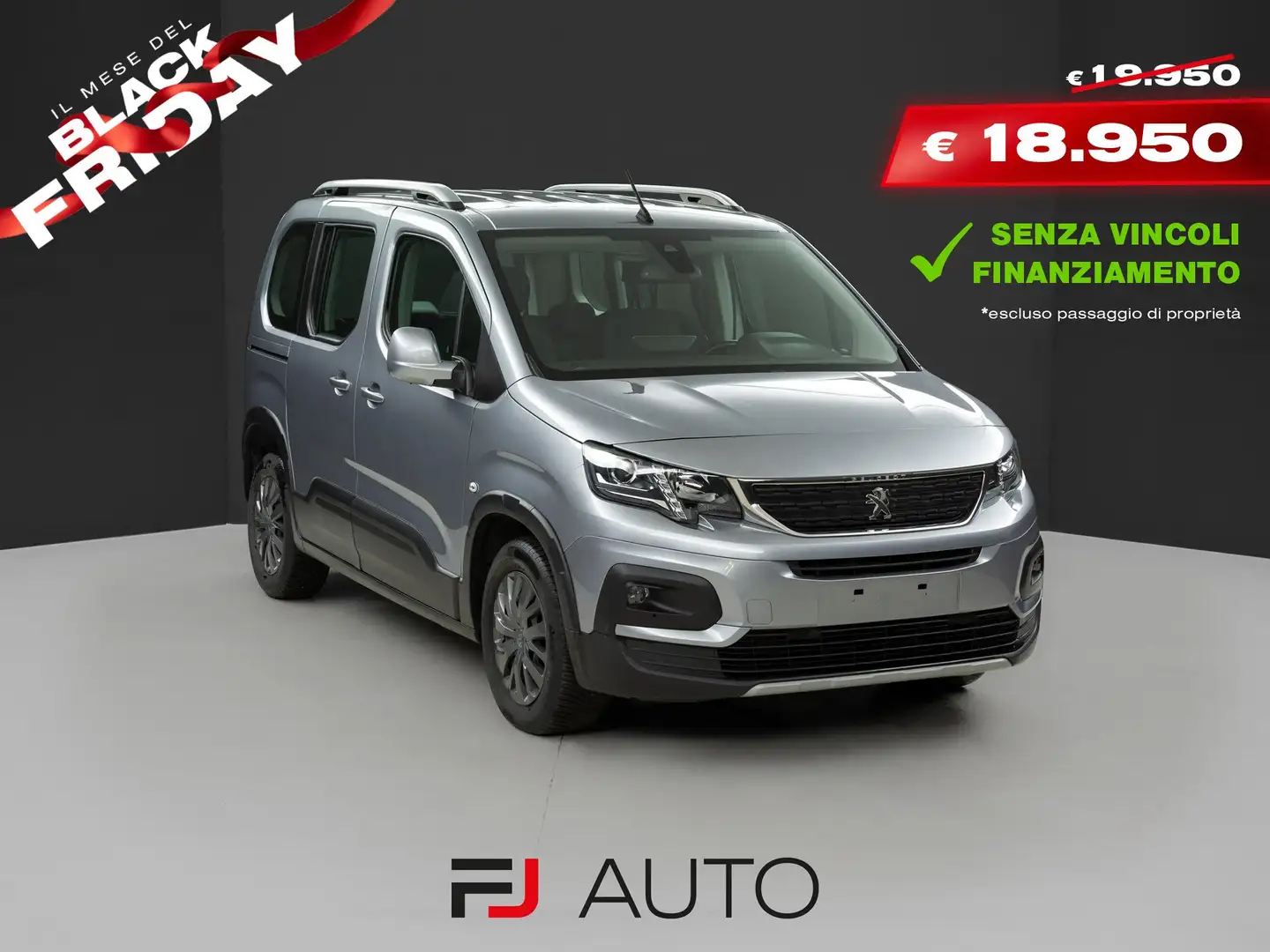 Peugeot Rifter Combi 1.5 BlueHDI Allure S&S 130cv Grau - 1