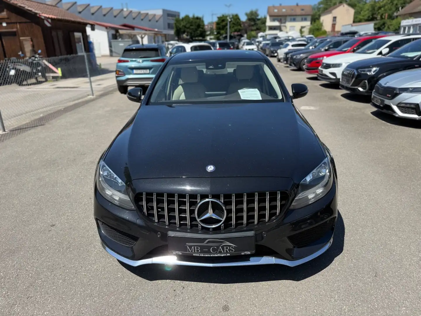 Mercedes-Benz C 220 d AMG Line*NAVI*18ZOLL*BURMESTER Schwarz - 2