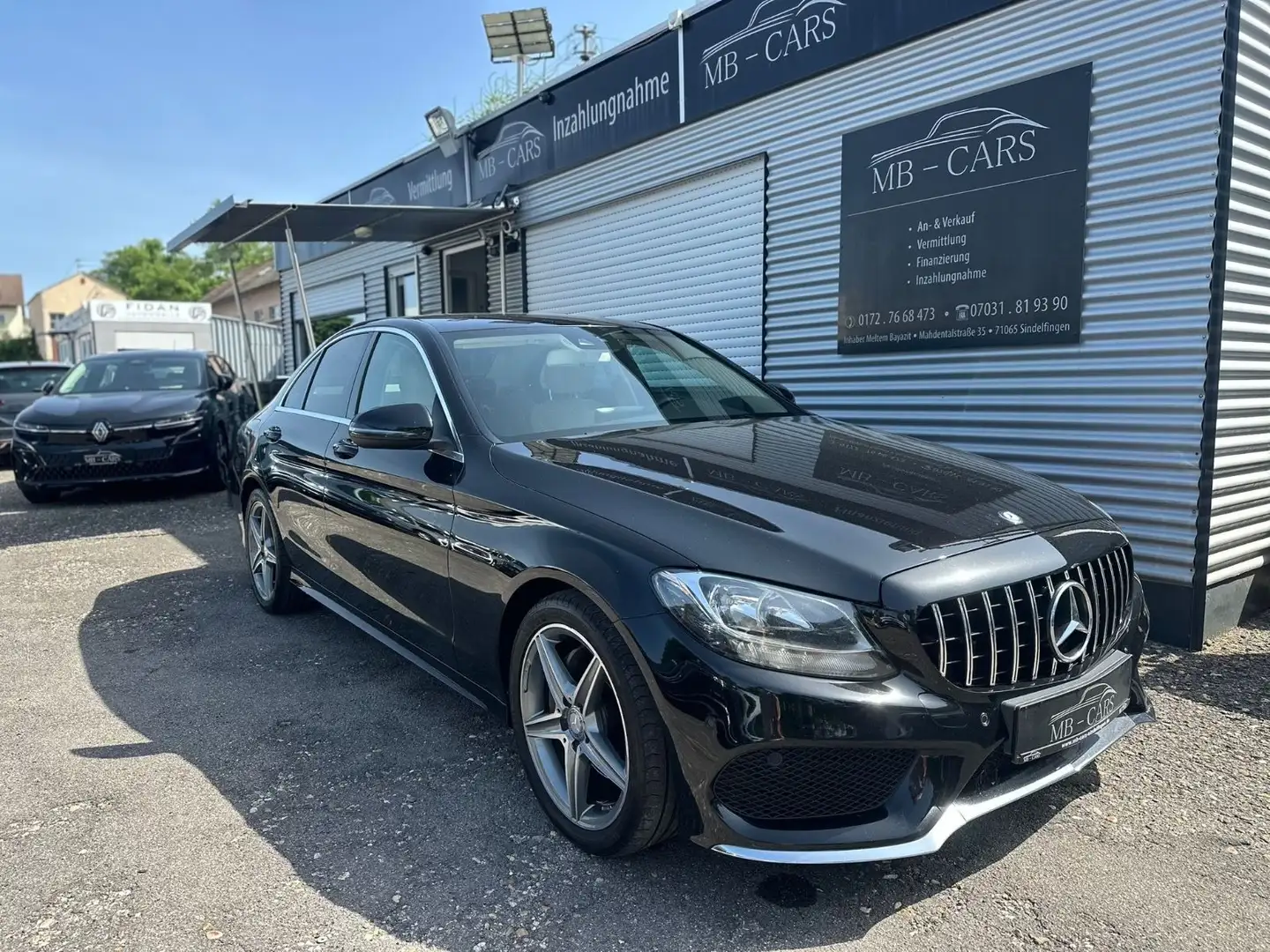 Mercedes-Benz C 220 d AMG Line Fekete - 1