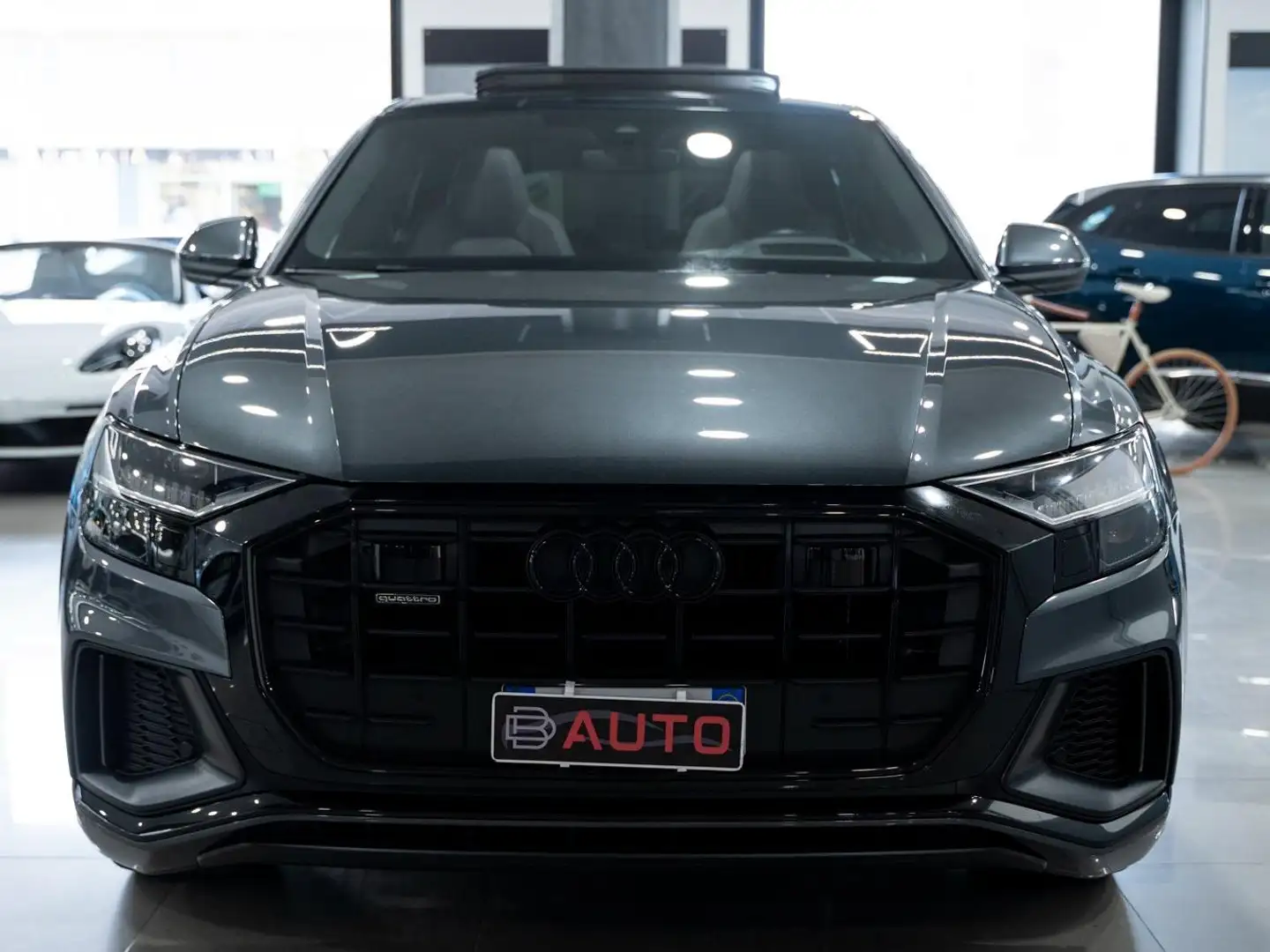 Audi Q8 50 3.0 TDI MHEV QUATTRO S LINE 22" TETTO SOSP LUC Gris - 2