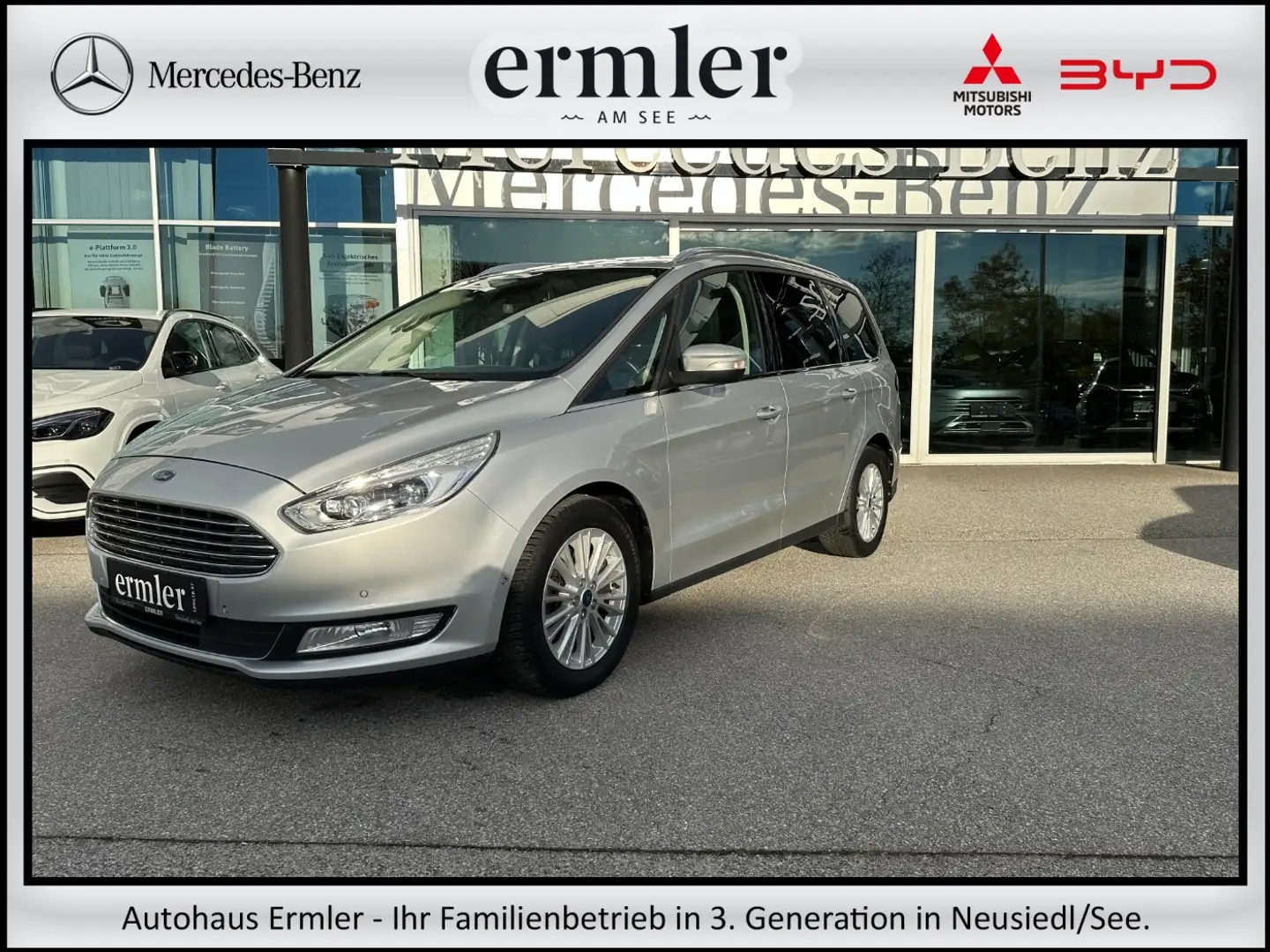 Ford Galaxy 2,0 TDCi Titanium Diesel Schalter 7-Sitzer Silber - 1