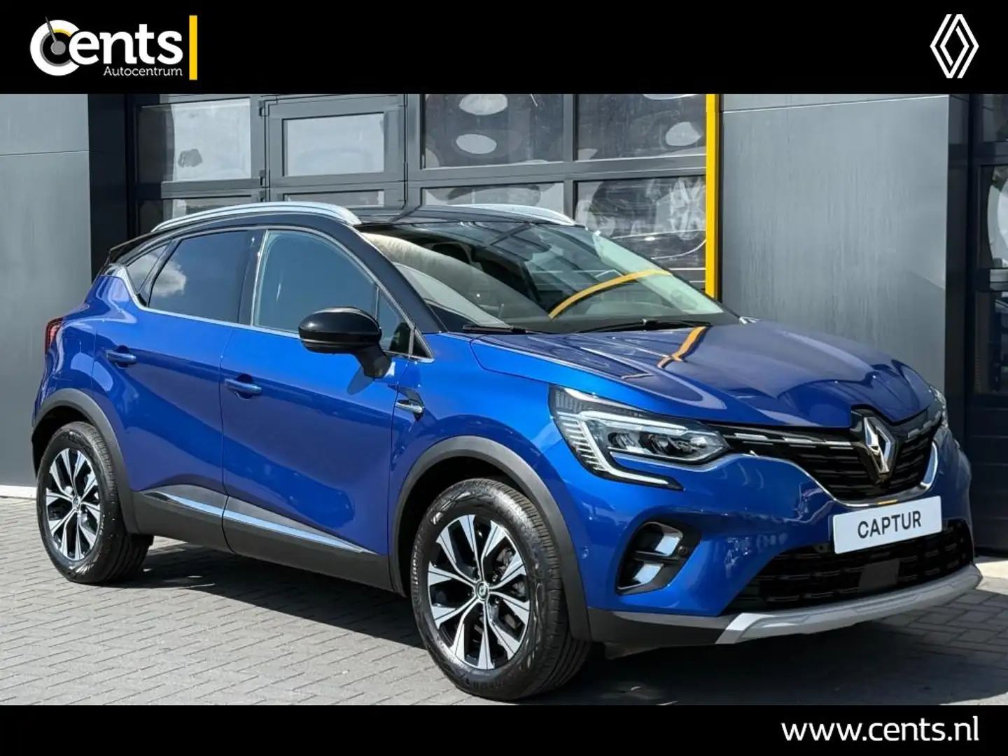 Renault Captur 1.0 TCe 90 Techno Camera Groot Scherm Bleu - 1