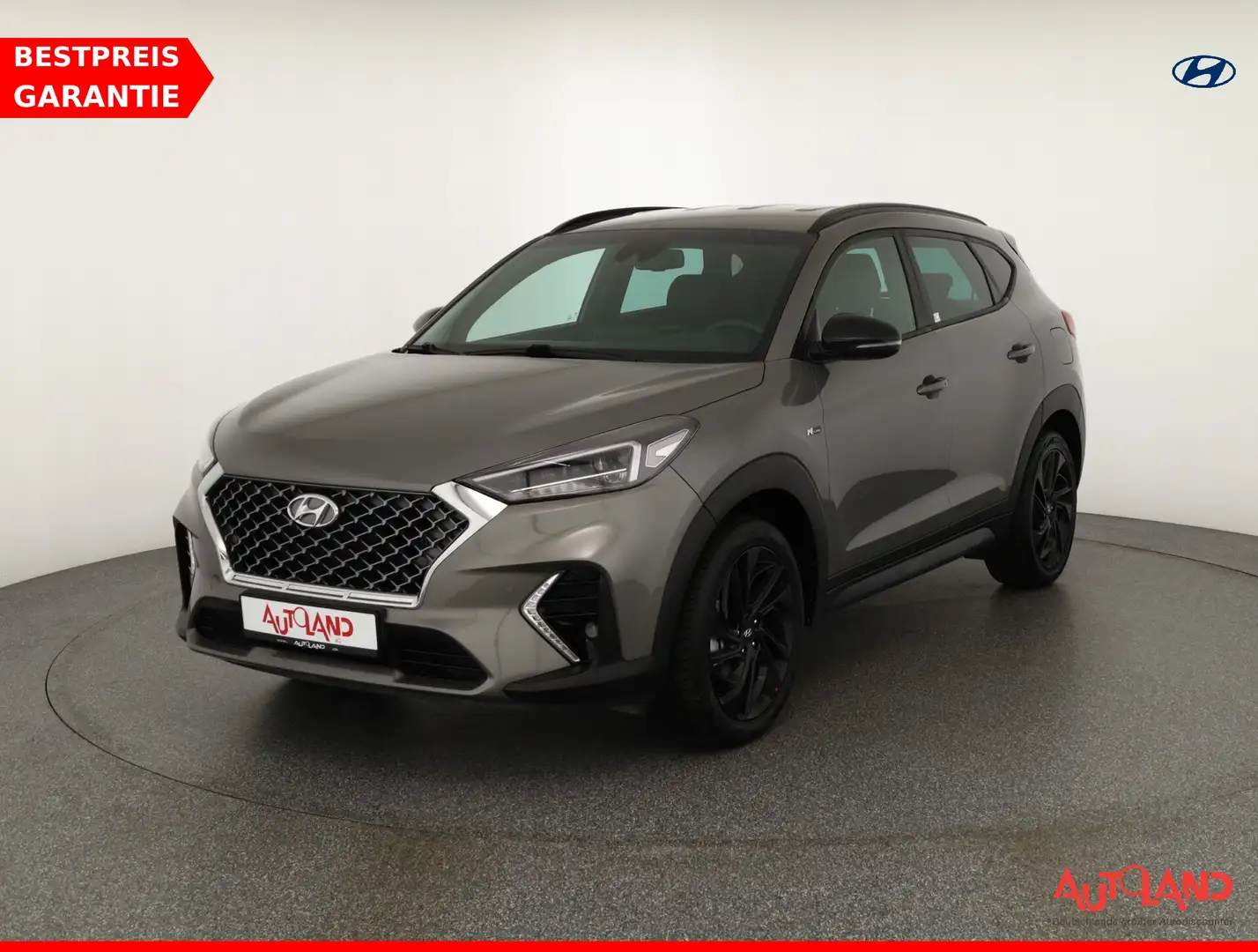 Hyundai TUCSON 1.6 T-GDI N-Line LED Navi Kamera PDC DAB Grau - 1