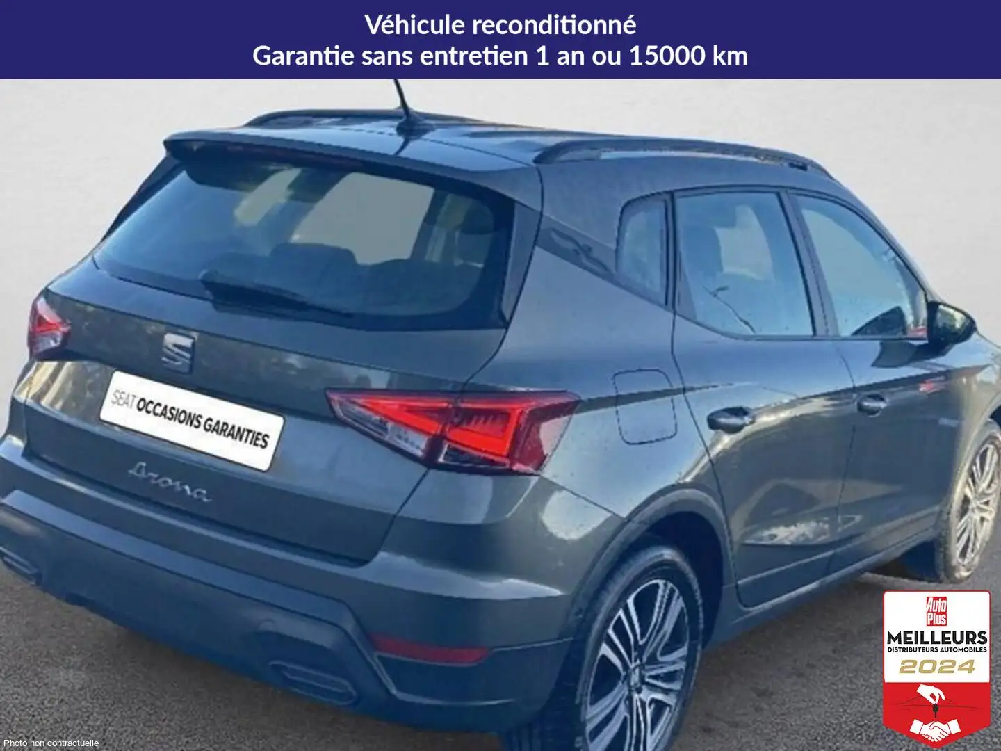 SEAT Arona 1.0 tsi 95 ch start/stop bvm5 copa Gris - 2