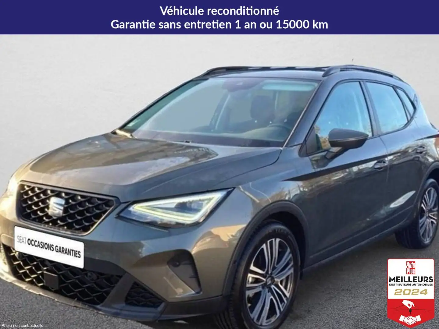 SEAT Arona 1.0 tsi 95 ch start/stop bvm5 copa Gris - 1
