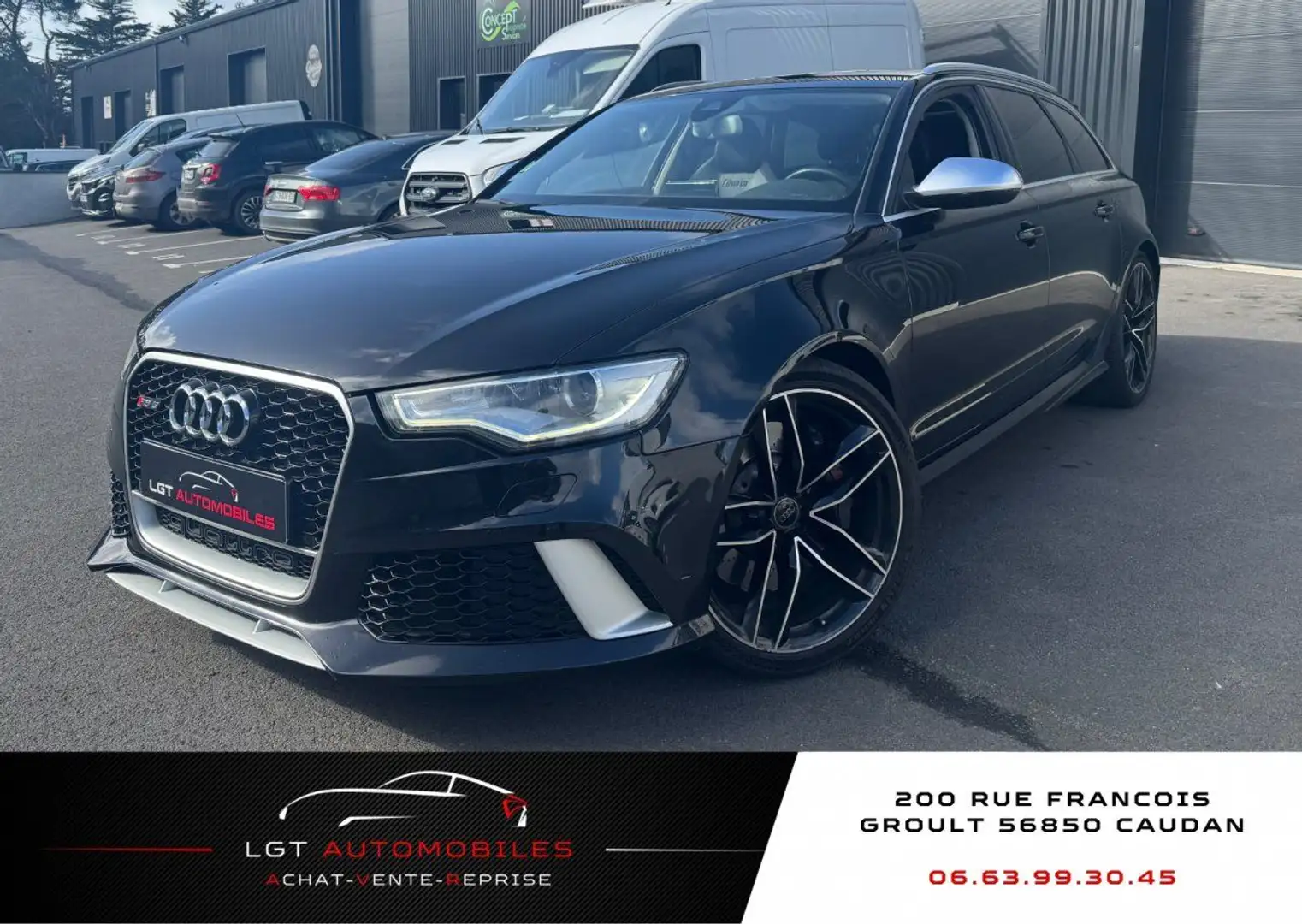 Audi RS6 Avant IV 4.0 V8 TFSI 560ch quattro Tiptronic Negro - 1