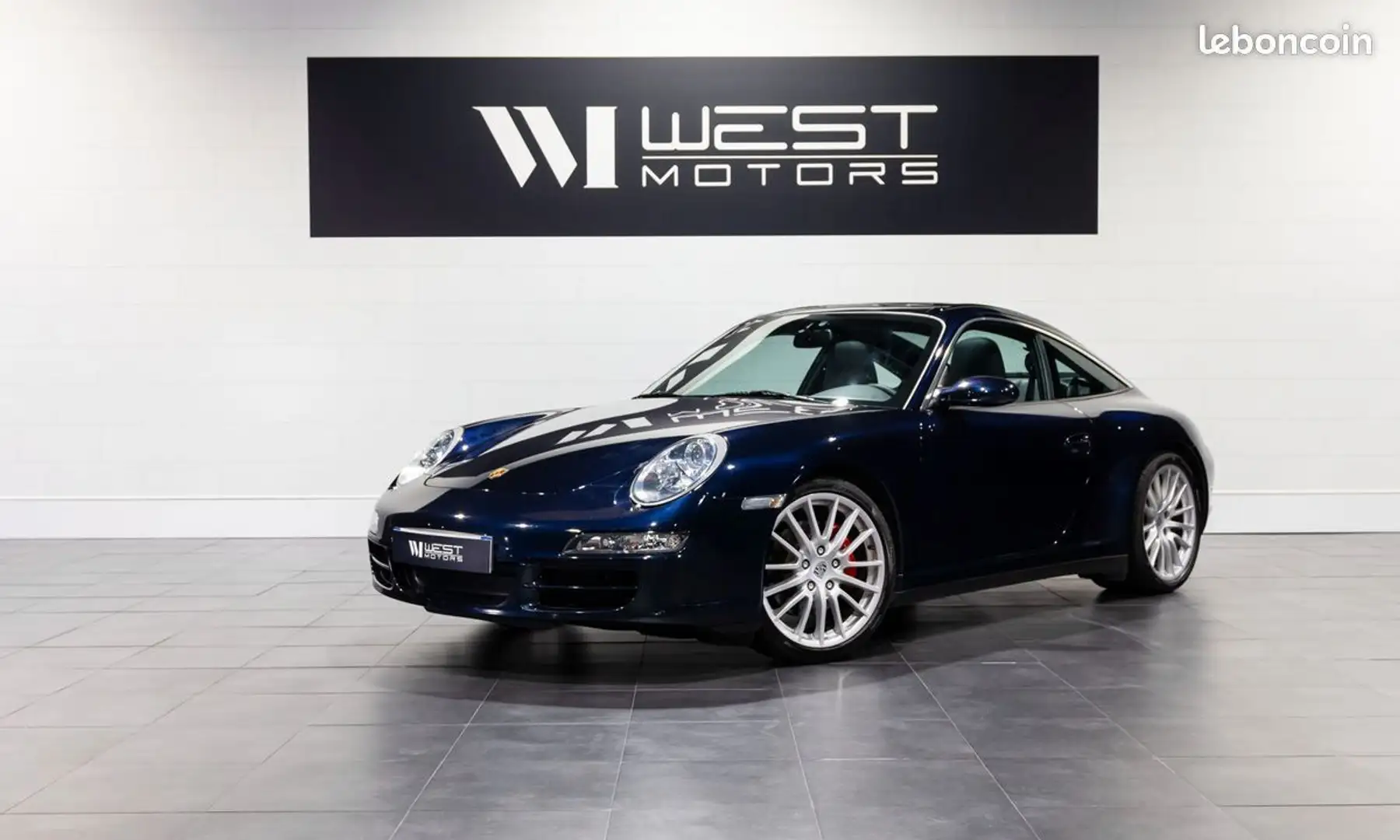 Porsche 911 997 Targa 4S 3.8 355 BVM – IMMAT FRANCE Sièges cha Bleu - 1