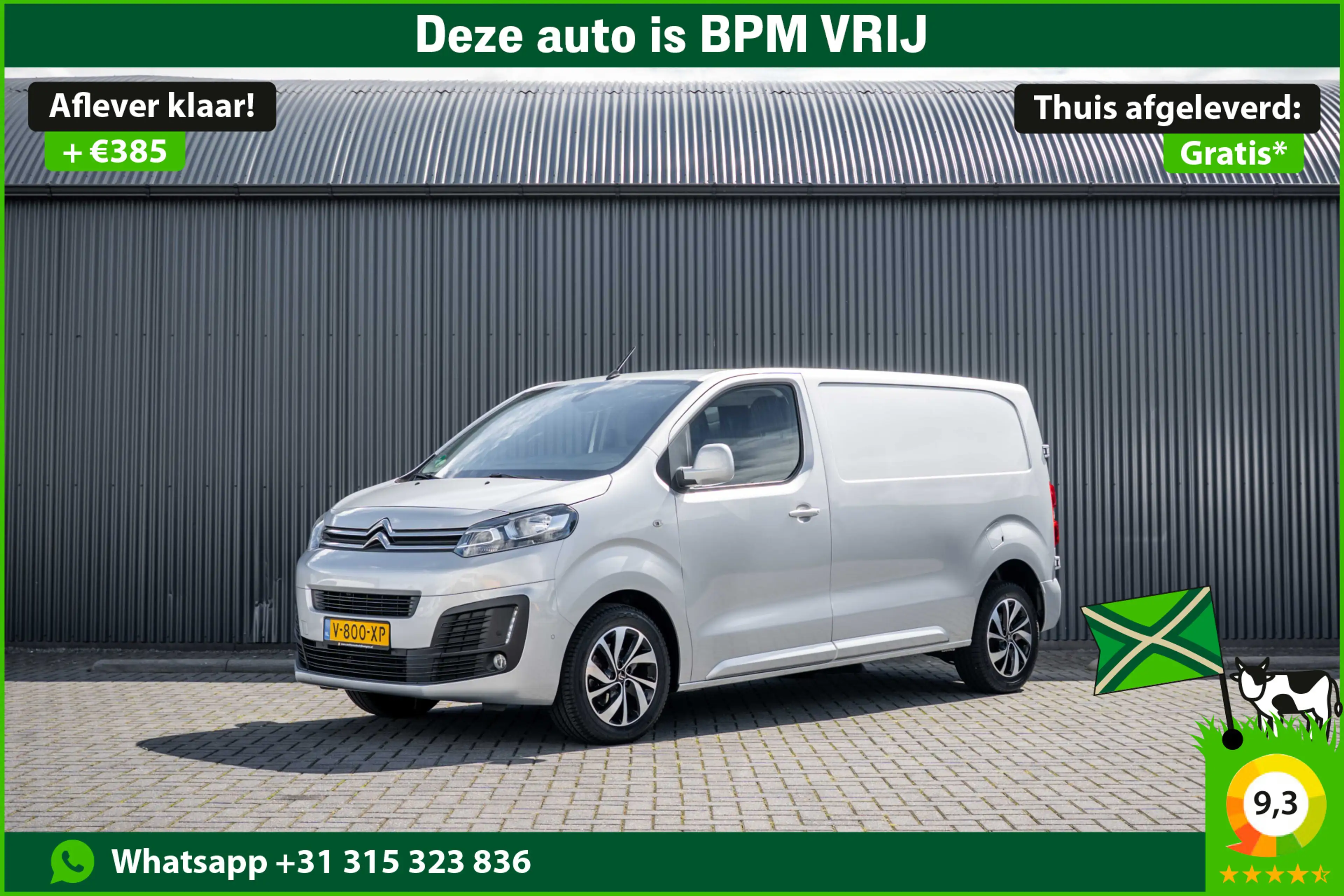 Citroen Jumpy 2.0 BlueHDi 120PK | Nieuwstaat | 3-Zits | Camera |