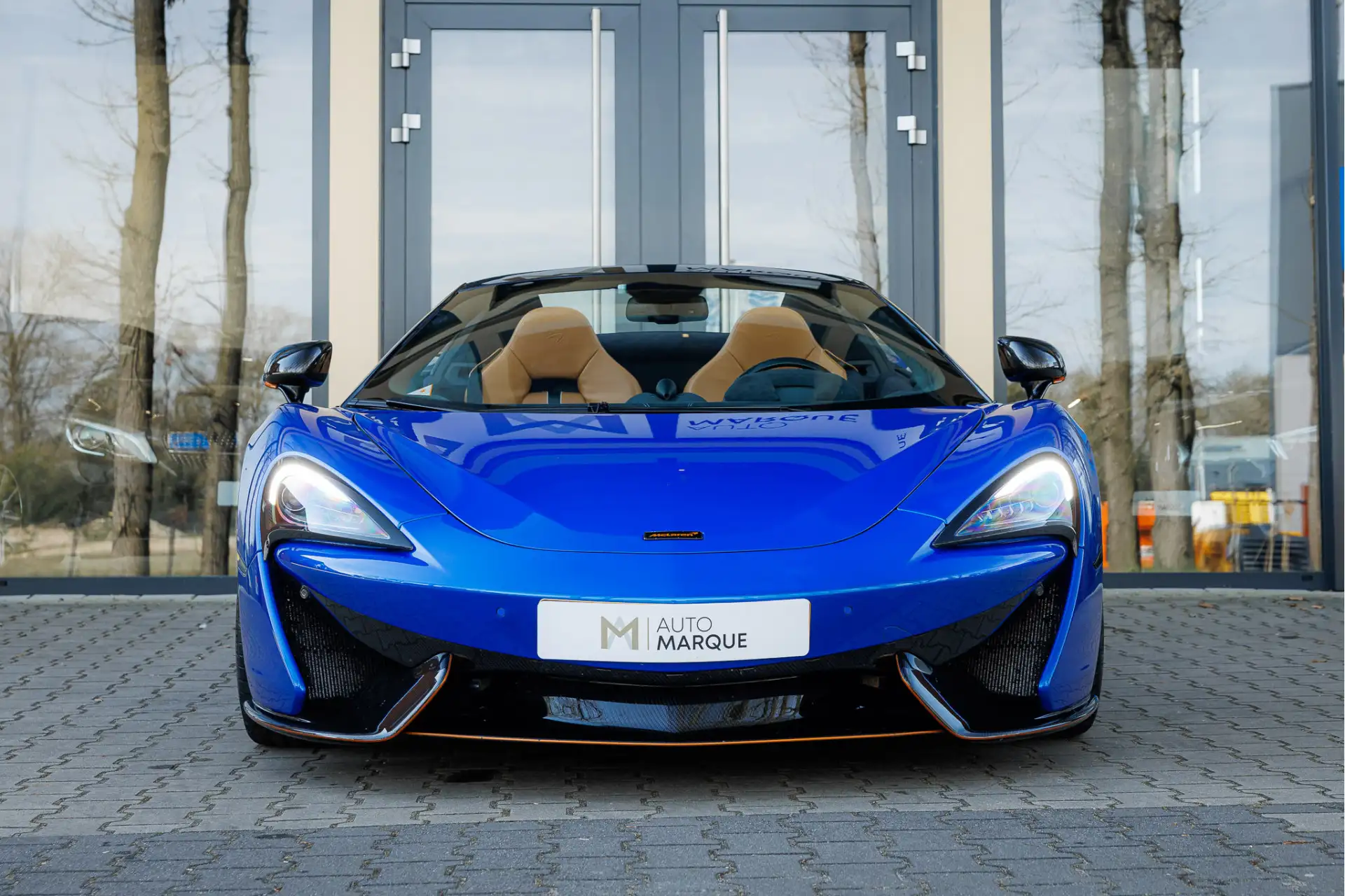 맥라렌 570S 570 Sport Spider 2018 파랑 사진 3