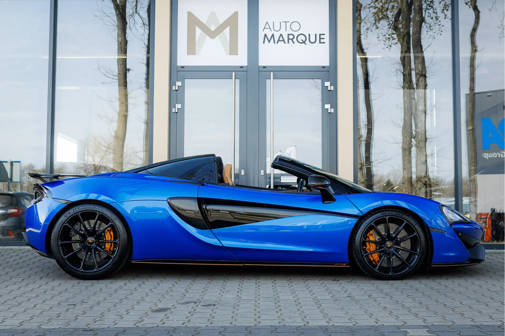 맥라렌 570S 570 Sport Spider 2018 파랑 사진 6