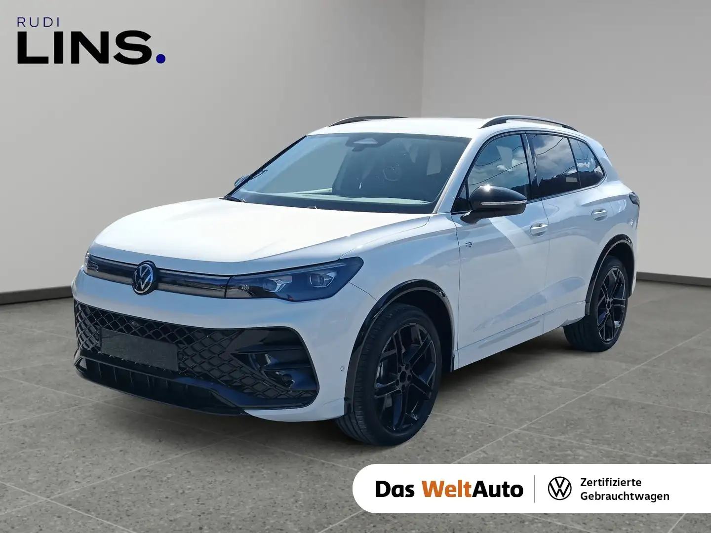Volkswagen Tiguan R-Line TDI 4MOTION DSG Weiß - 1