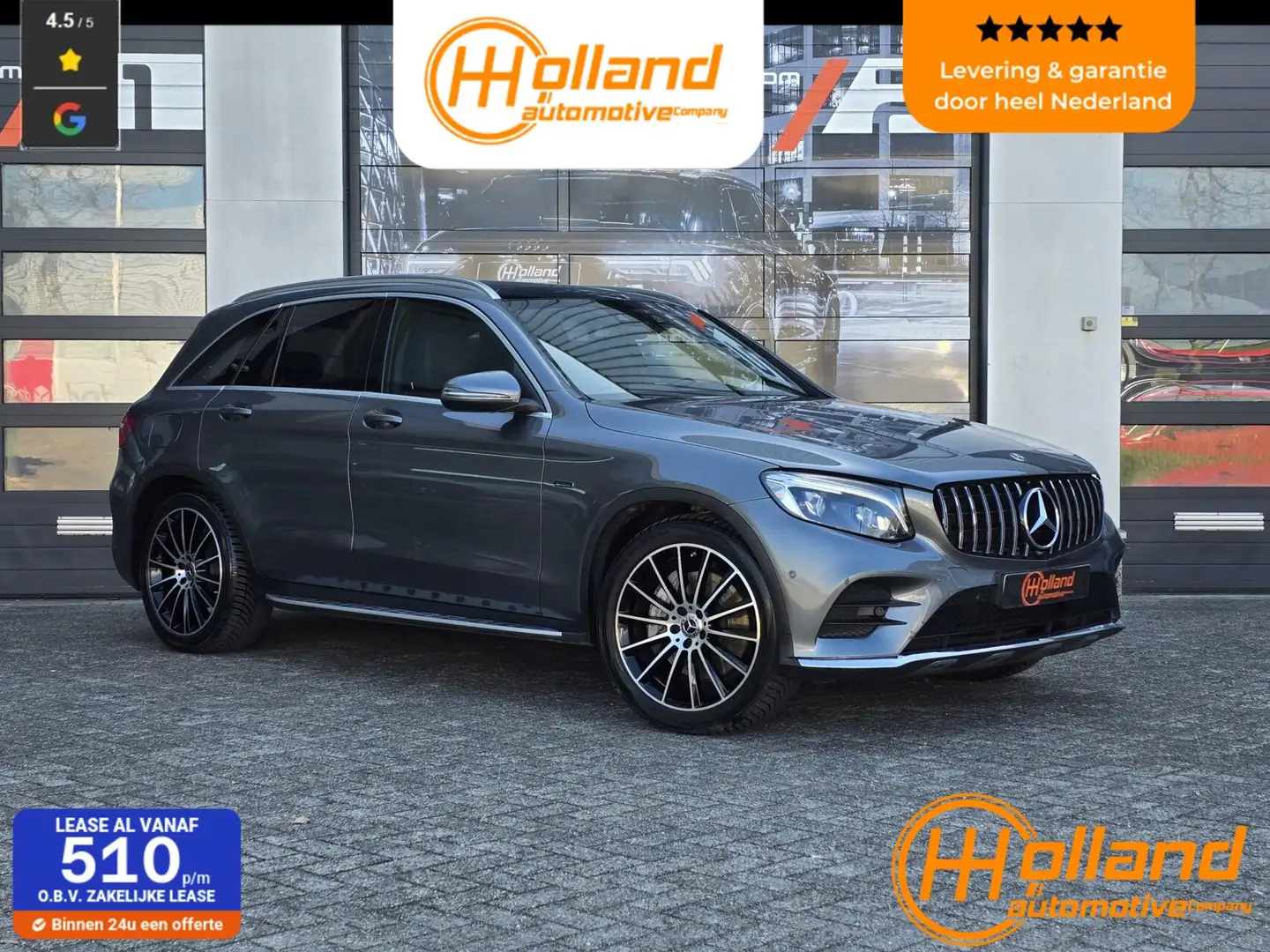 Mercedes-Benz GLC 350 350e 4MATIC Business Solution AMG Grijs - 1