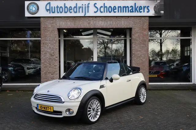 MINI Cooper Cabrio Mini 1.6 AUTOMAAT!! LEER CRUISE STOELVERW. CLIMA P