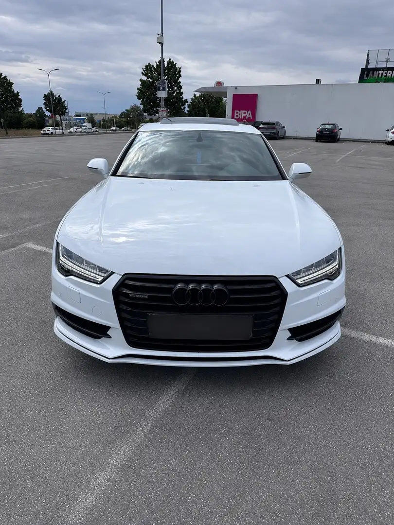 Audi A7 Sportback 3,0 TDI Competition quattro Aut. Weiß - 1