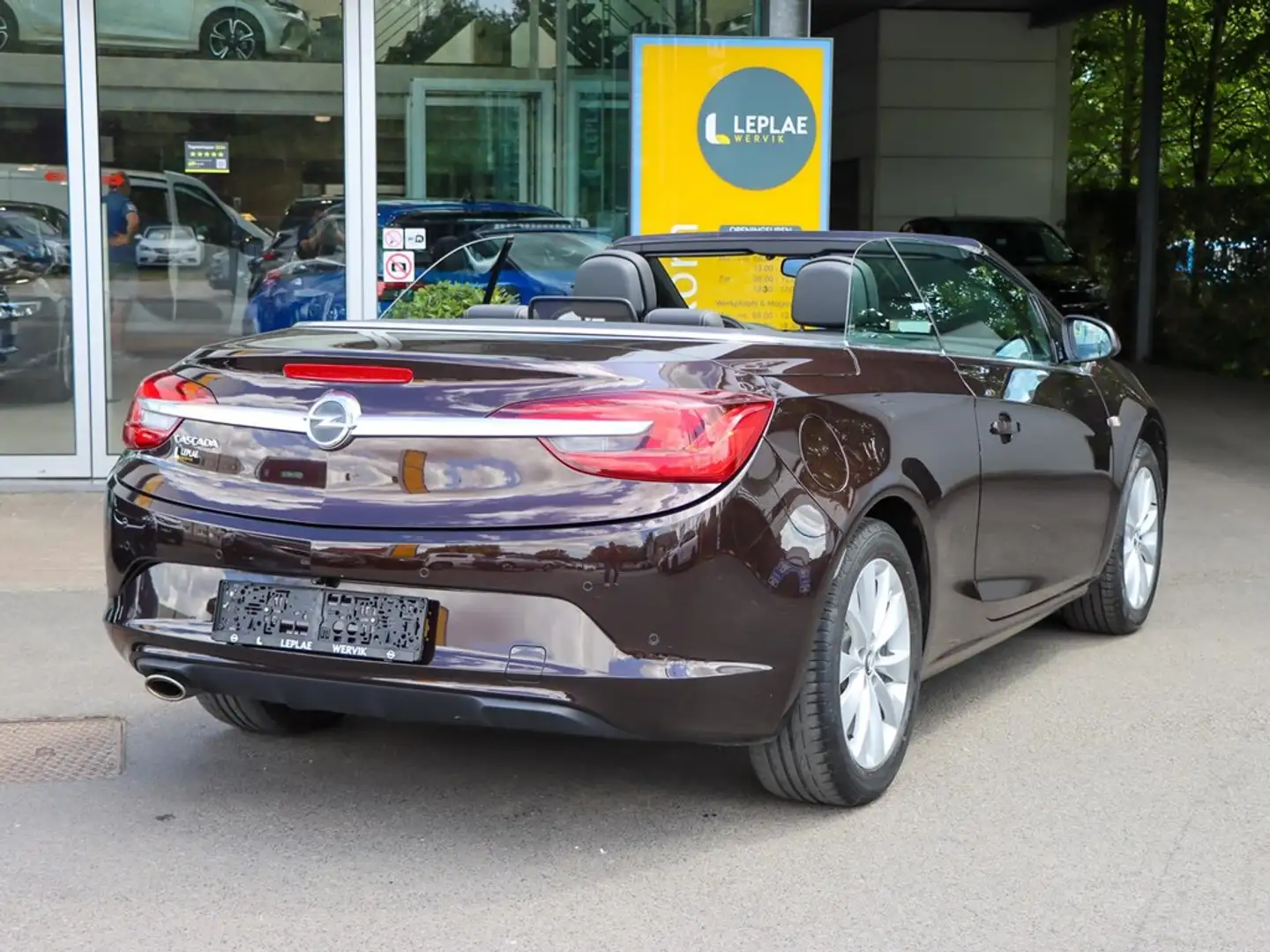Opel Cascada COSMO*1.4T 140PK MT6*GPS*ECC*CAMERA*LEDER ZETELVER Brun - 2