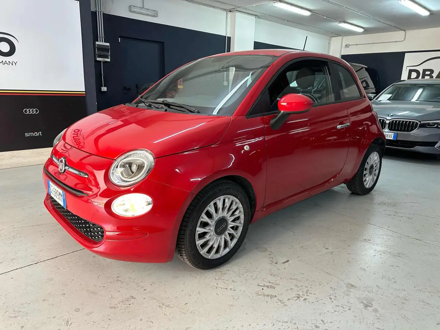 Fiat 500 1.0 Hybrid Lounge Rot - 1