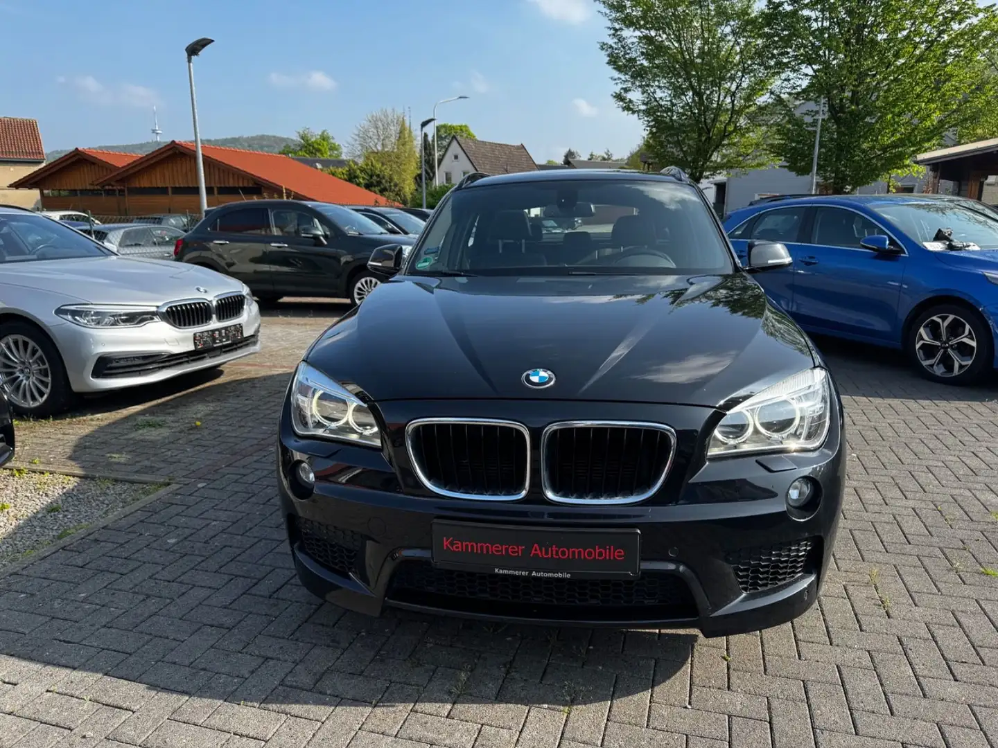 BMW X1 M Sport xDrive Leder Navi Panorama Xenon AAHK Noir - 2