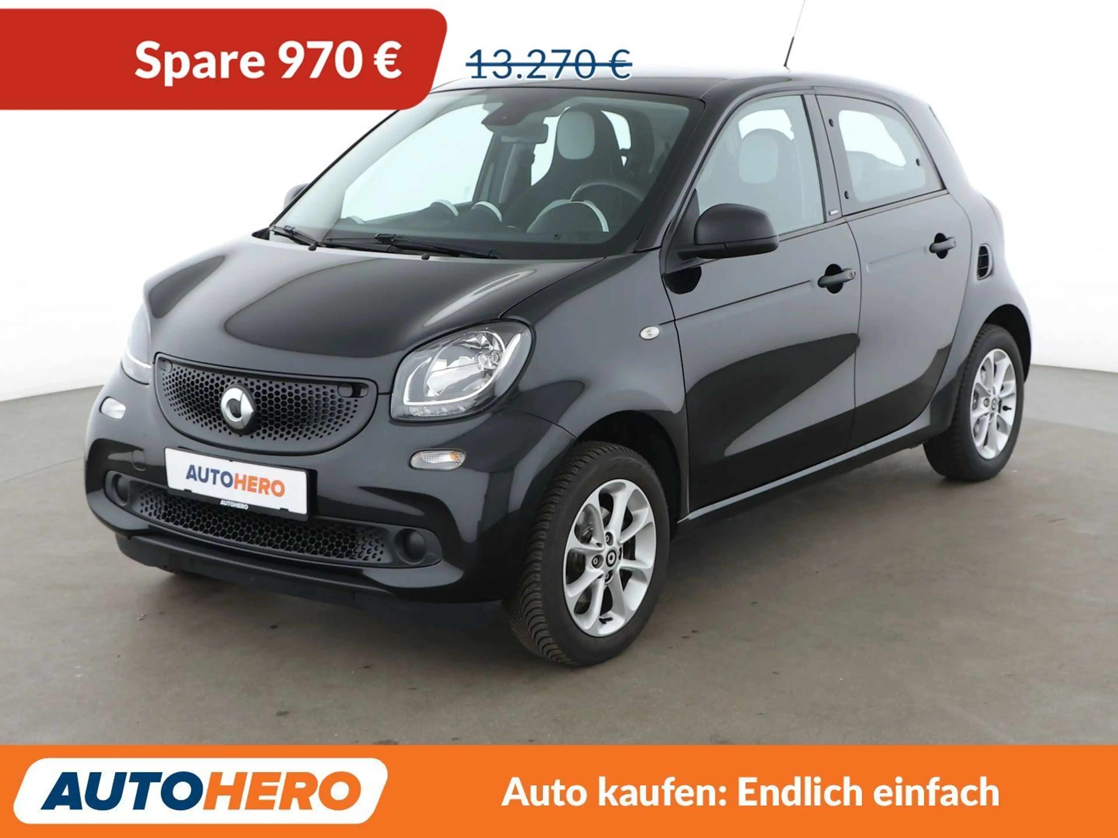 smart forFour 1.0 passion*PDC*SHZ*KLIMA*TEMPO*GARANTIE*