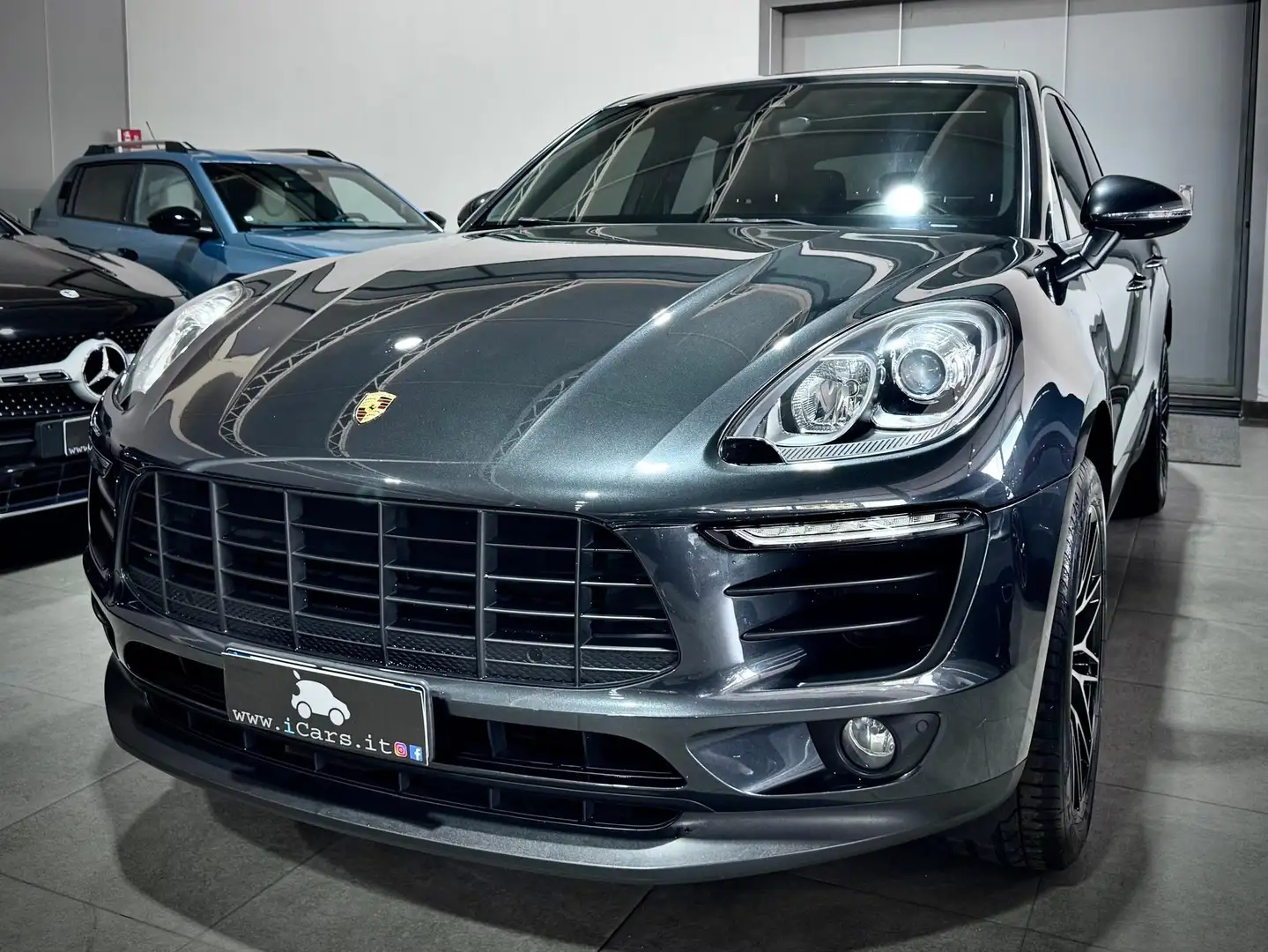 Porsche Macan S 3.0 Diesel 250cv PDK Gris - 1