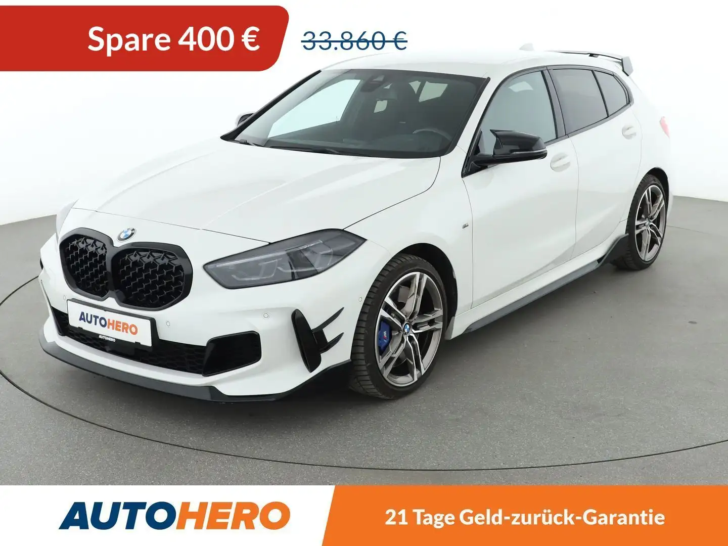 BMW 135 M135i xDrive *NAVI*LED*TEMPO*CAM* Weiß - 1