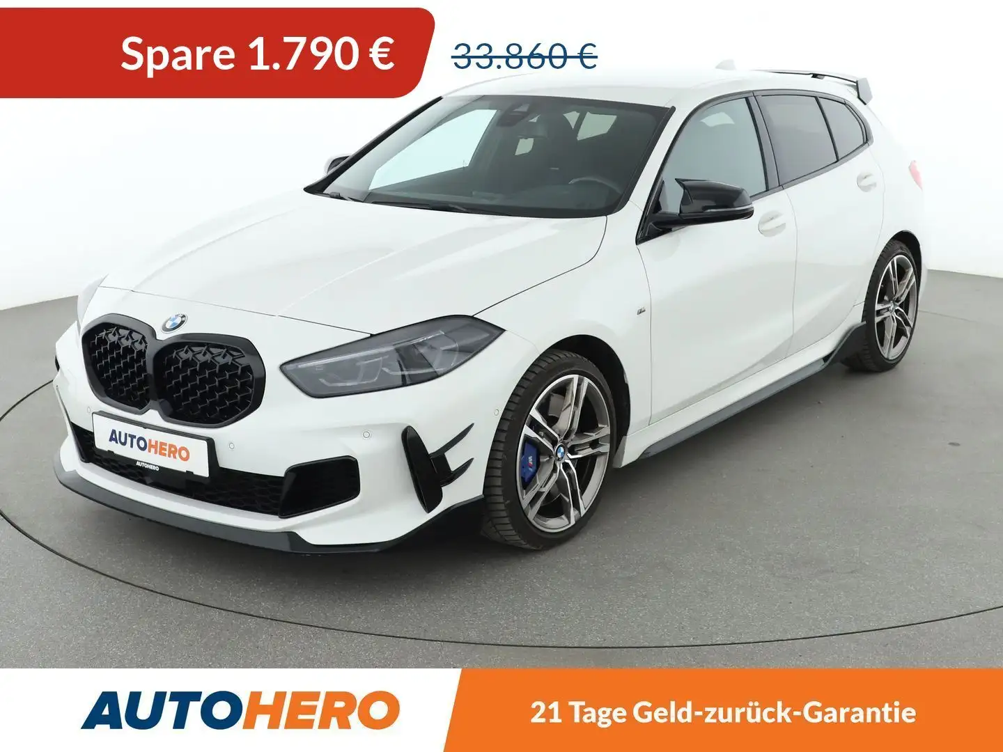 BMW 135 M135i xDrive *NAVI*LED*TEMPO*CAM* Biały - 1