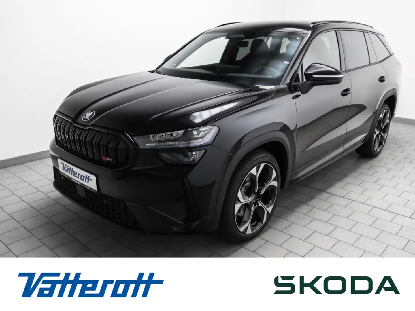 Skoda Kodiaq RS 2.0 TSI 4x4 AHK Navi Kamera Schwarz - 1