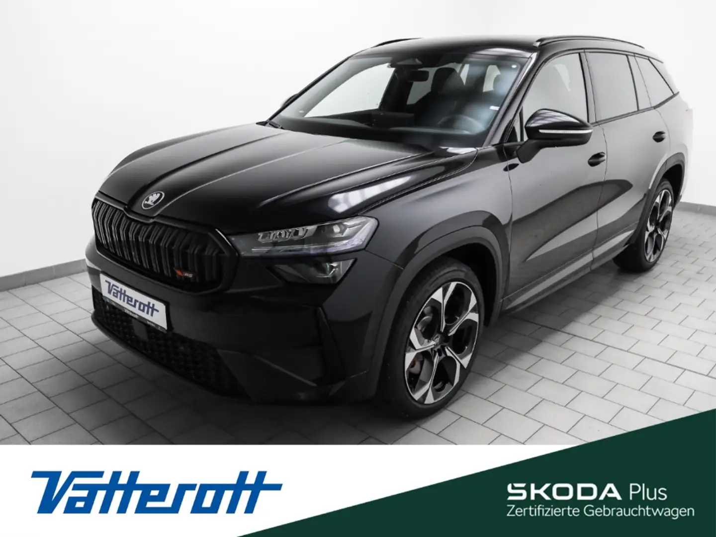 Skoda Kodiaq RS 2.0 TSI 4x4 AHK Navi Kamera Noir - 1