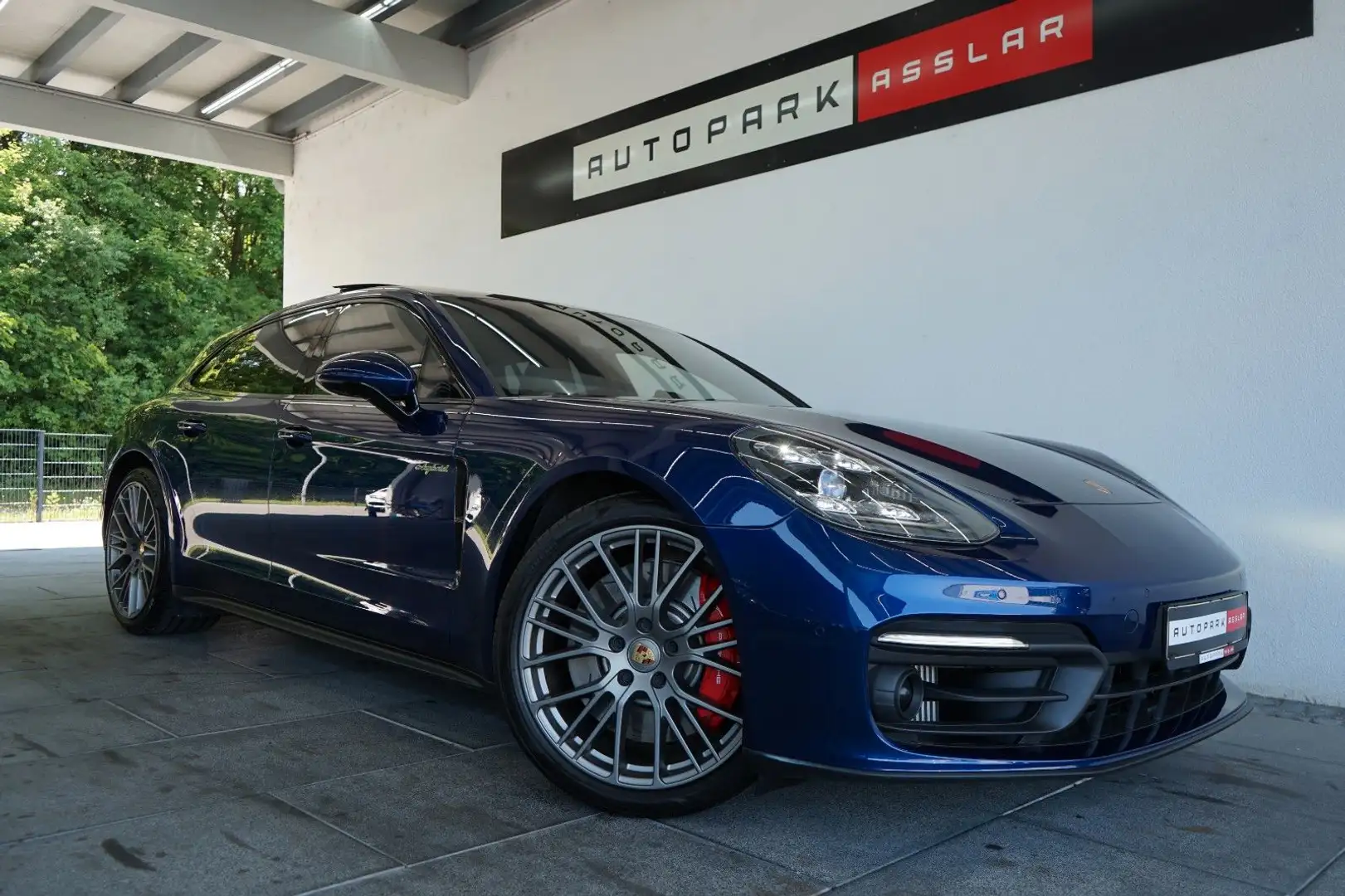 Porsche Panamera Sport Turismo 4 S E-Hybrid*MEGA-SPEC !! Blau - 1