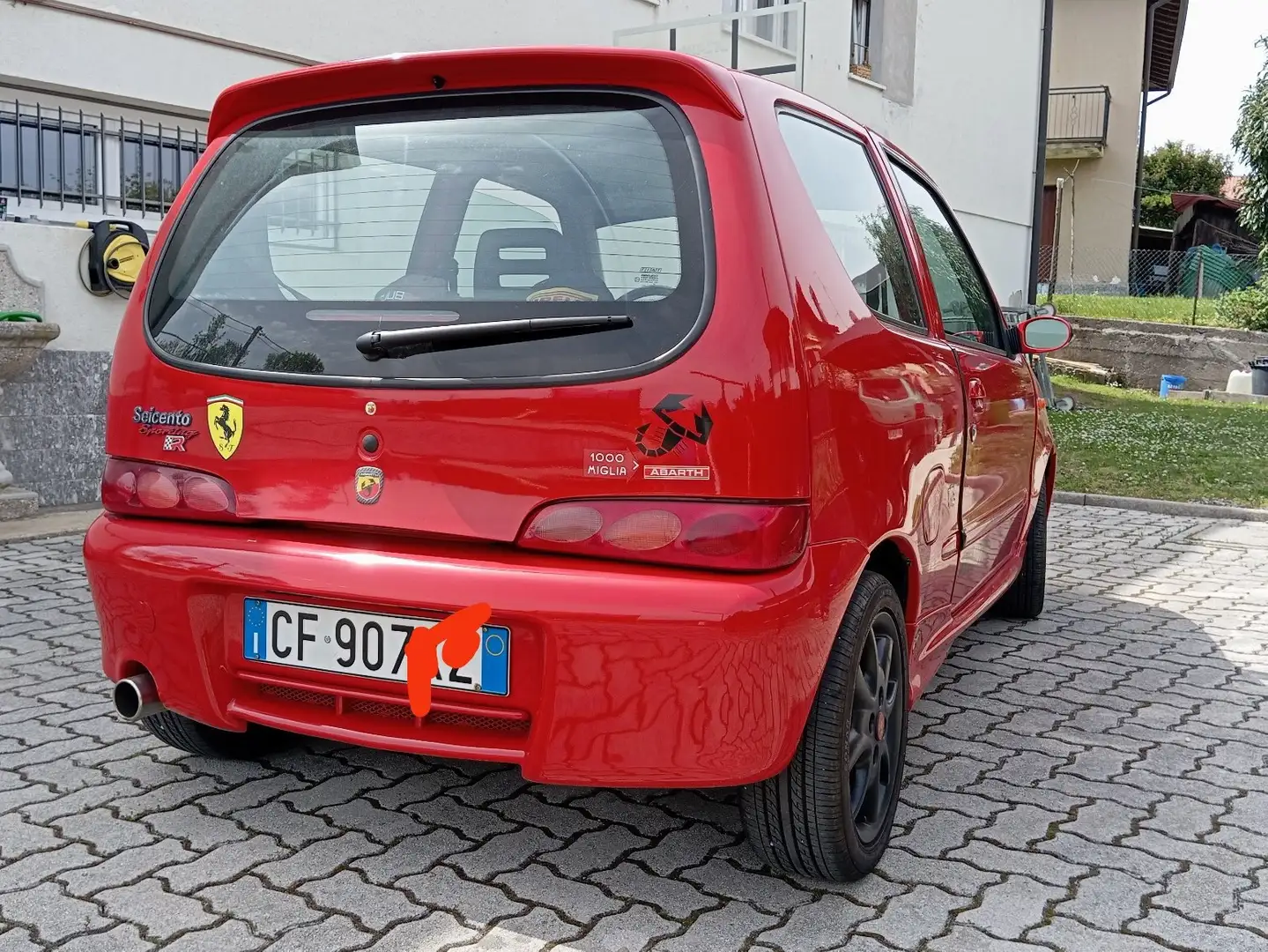Fiat Seicento 1.1 Sporting Rojo - 2